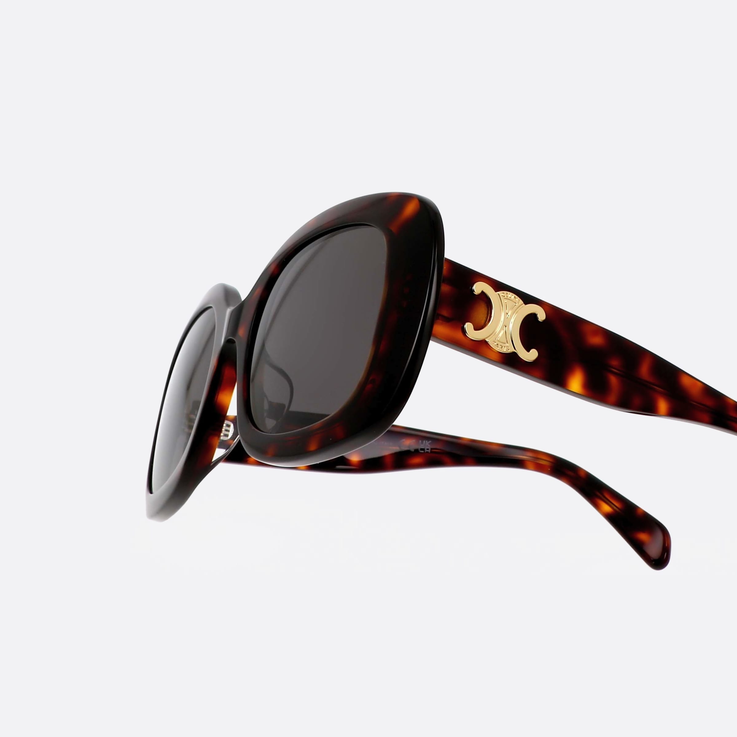 Celine 53mm Triomphe Cl40262u 52a Tortoise Unisex Sunglasses - Lifestyle Shot