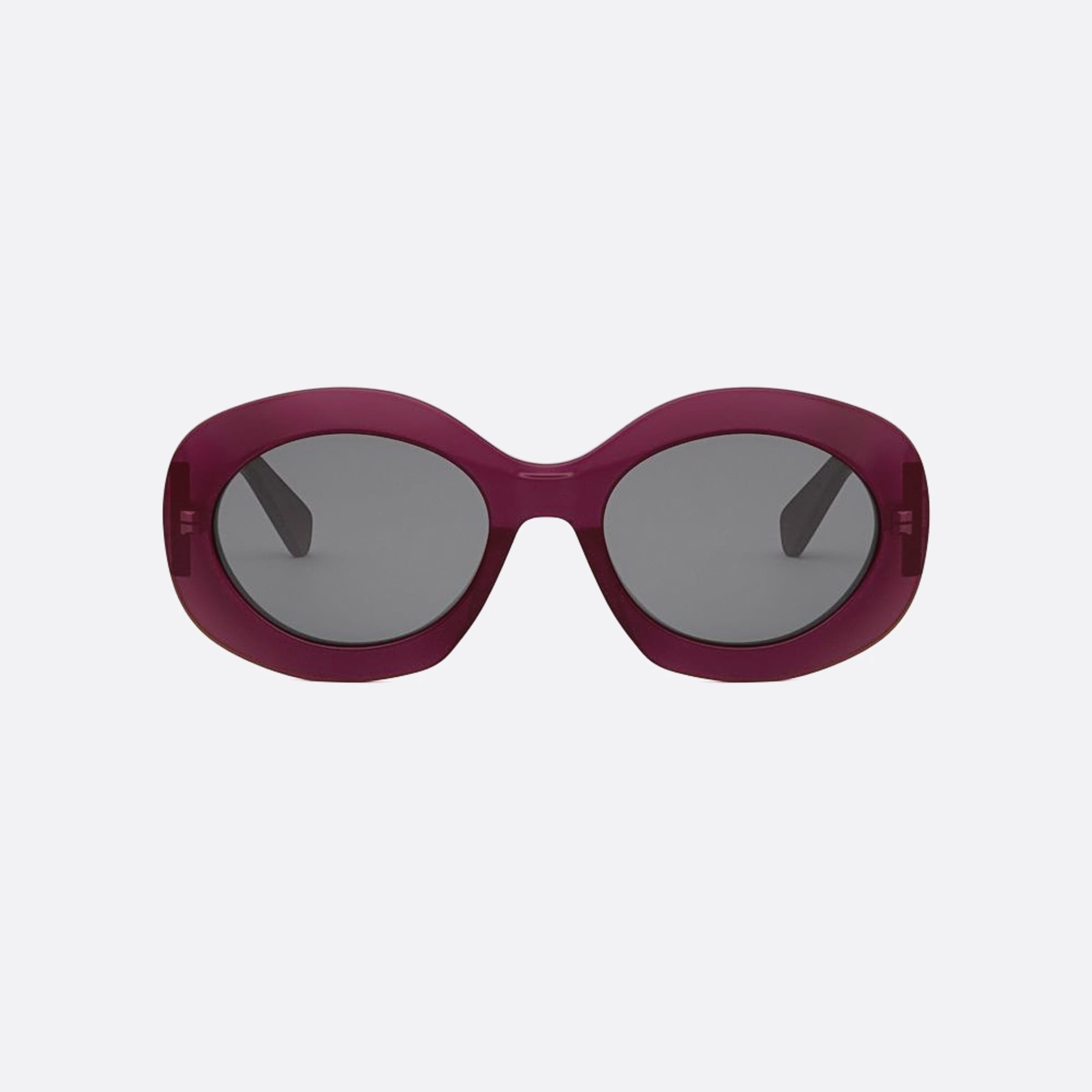 Celine 54mm Triomphe 69a Red Round Women Sunglasses - Main View
