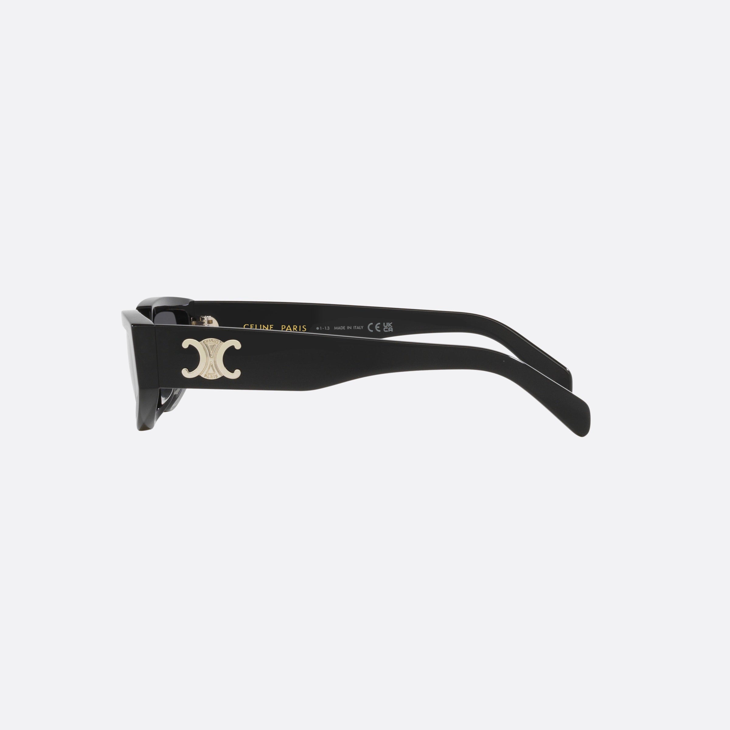 Celine 54mm Triomphe Cl40269u Black Rectangle Women Sunglasses - Detail View