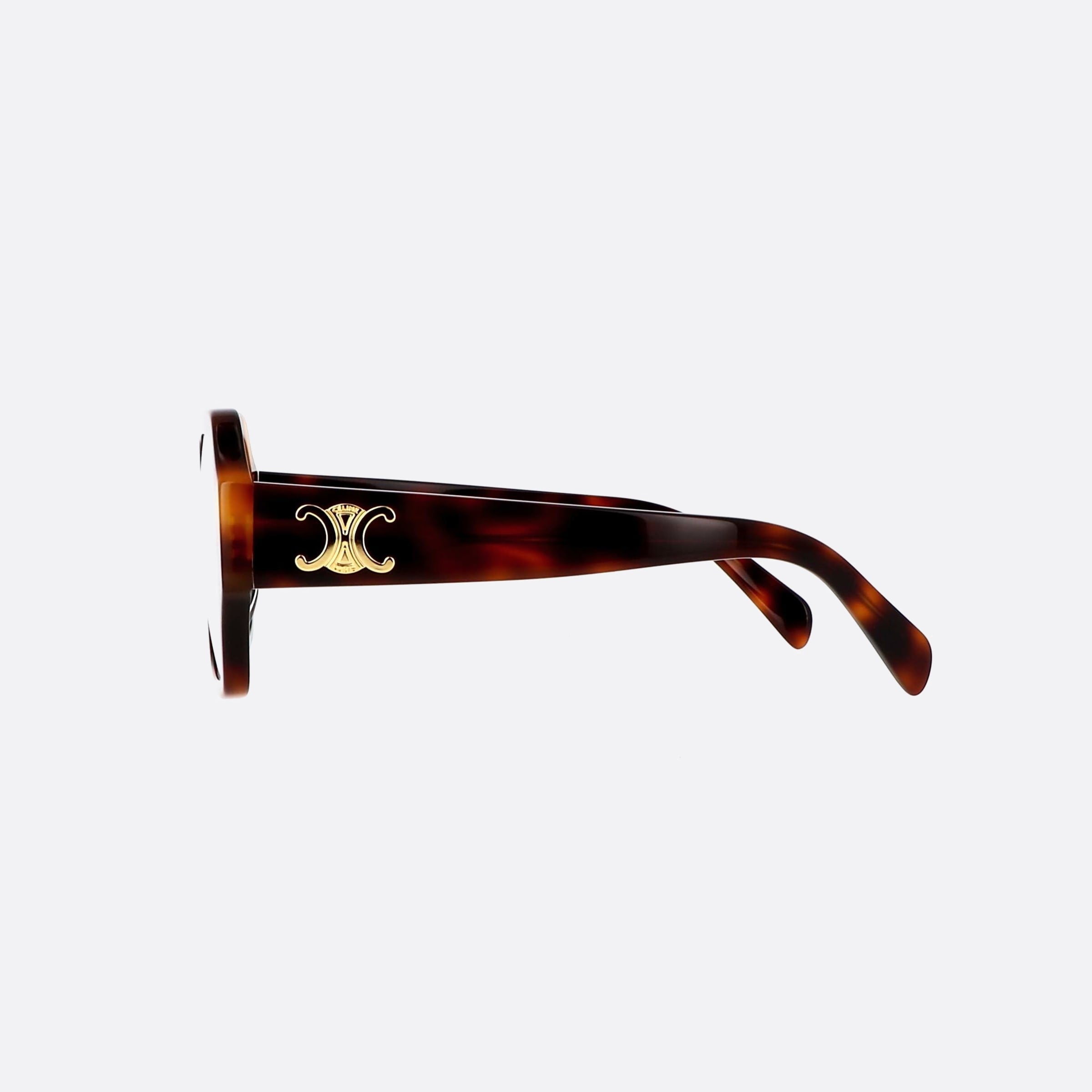 Celine 52mm Triomphe Cl50131i Tortoise Women Eyeglasses - Detail View