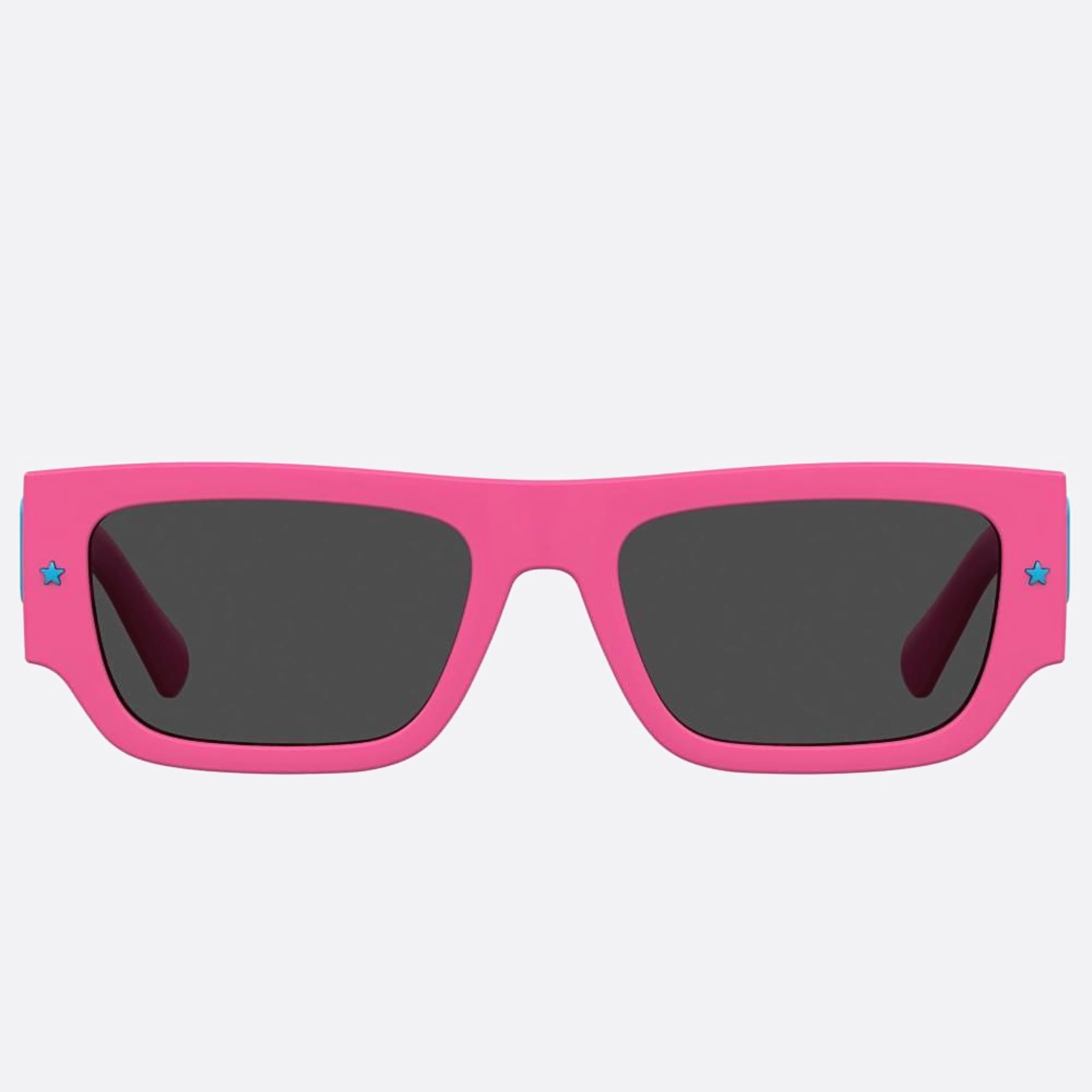 Chiara 53mm Ferragni 35j Pink Geometric Women Sunglasses - Main View