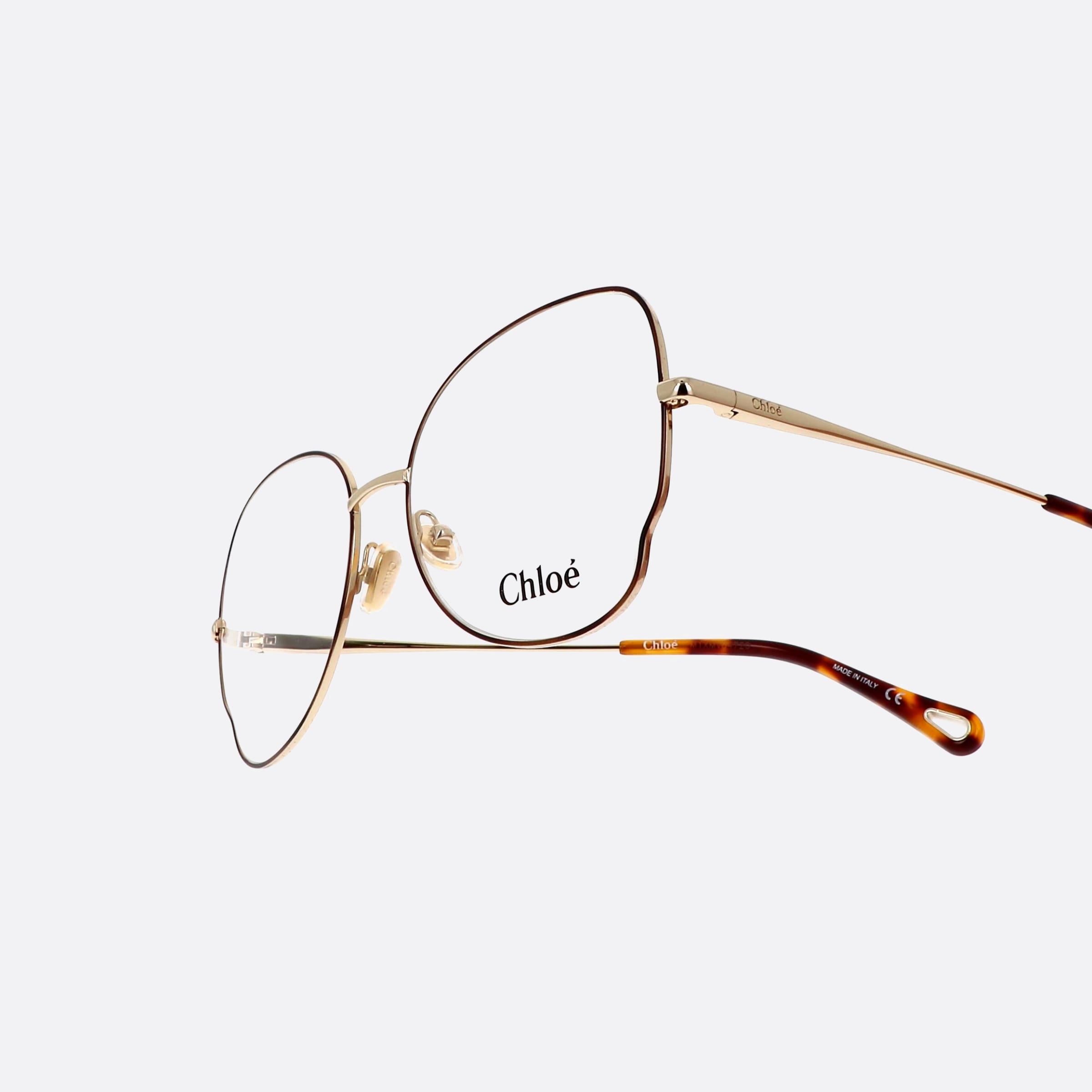 Chlo 56mm Tortoise Butterfly Women Eyeglasses - Lifestyle Shot