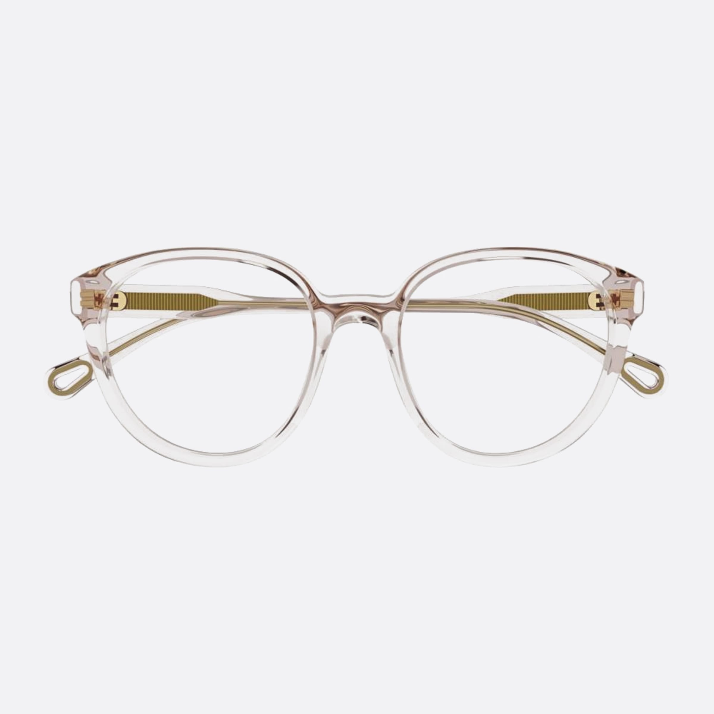 Chloe 51mm Pink Geometric Women Eyeglasses - Main View
