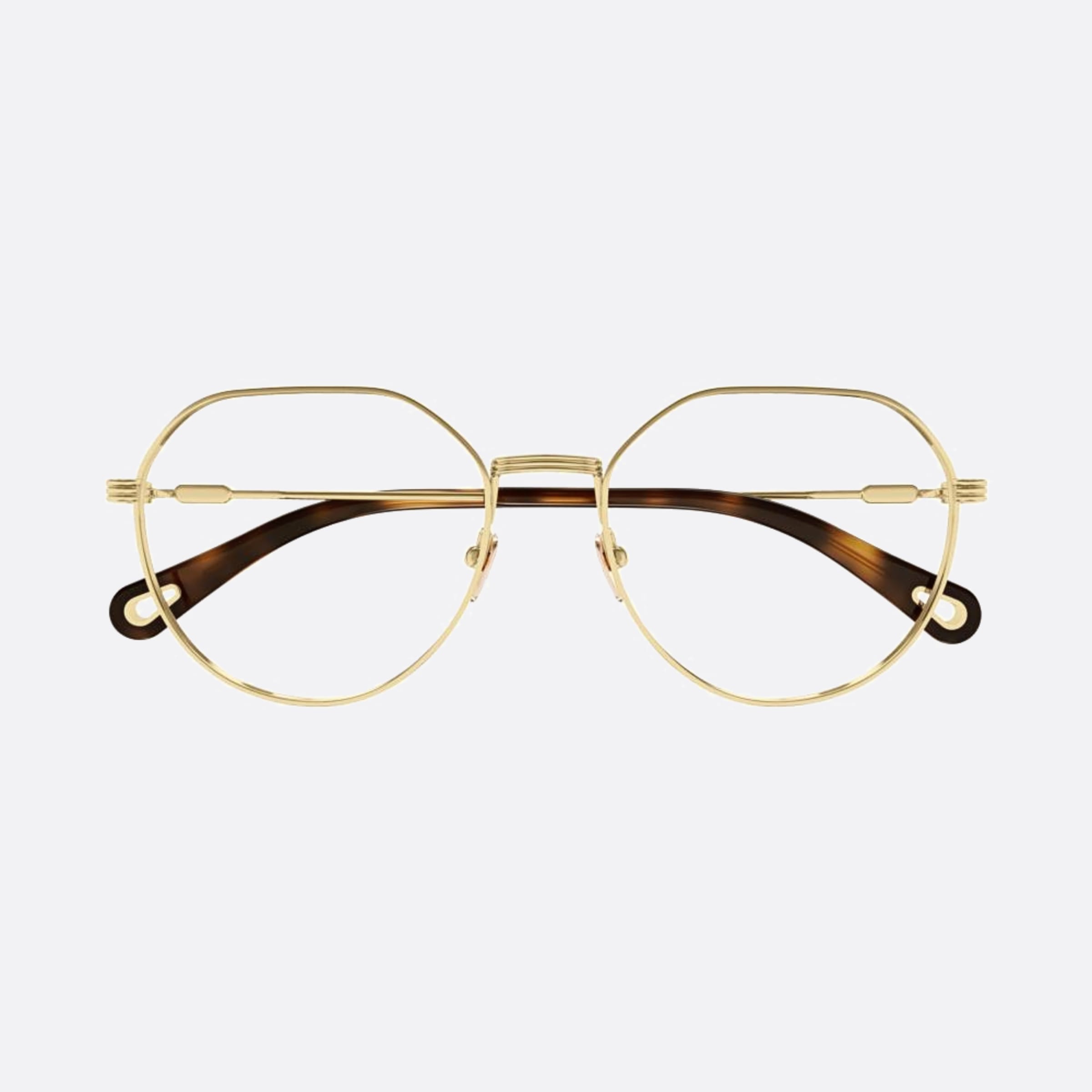 Chloe 54mm Gold Visor Women Eyeglasses - Main View