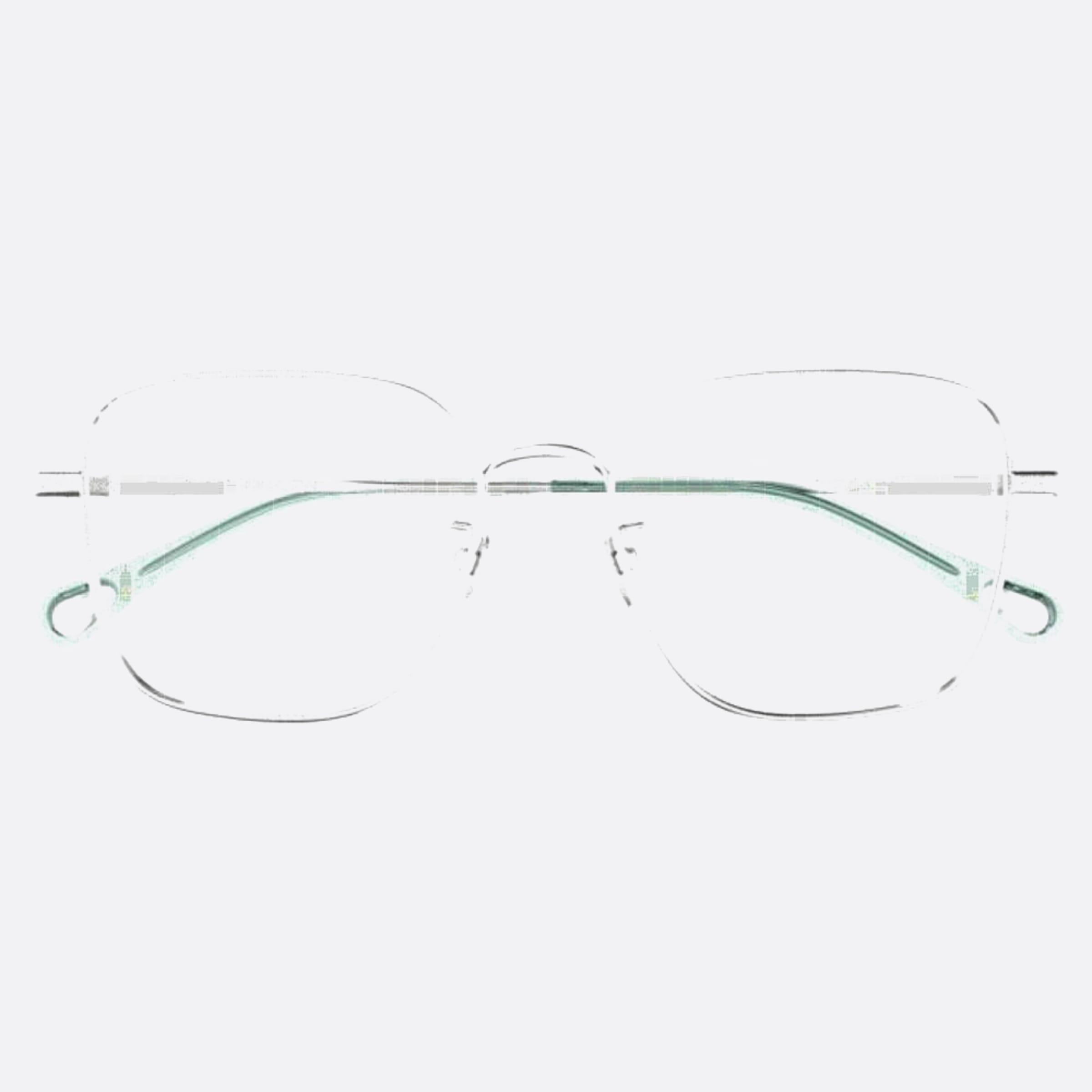 Chloe 54mm Ch0214oa Silver Squared Women Eyeglasses - Main View