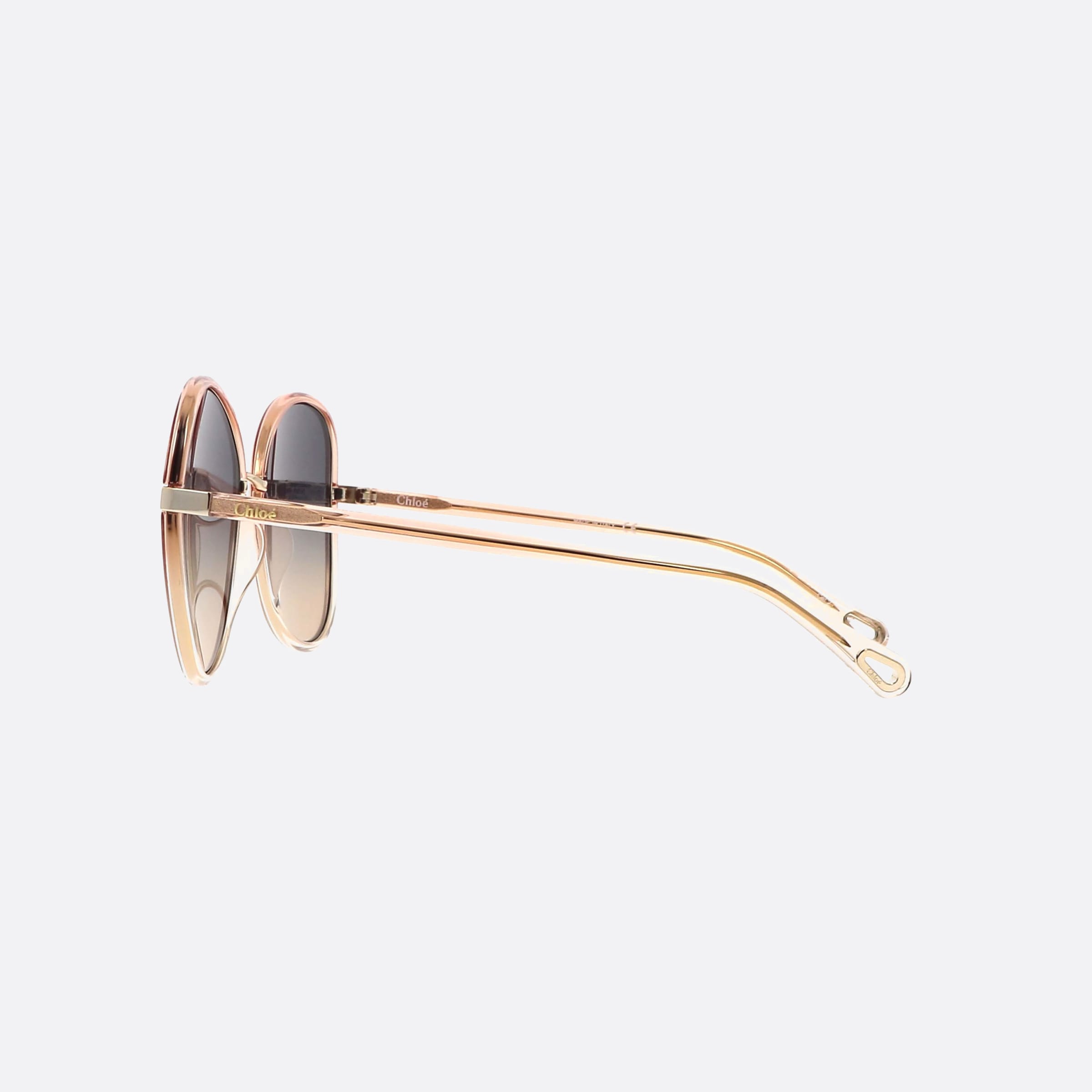 Chloe 60mm Franky Orange Butterfly Women Sunglasses - Detail View