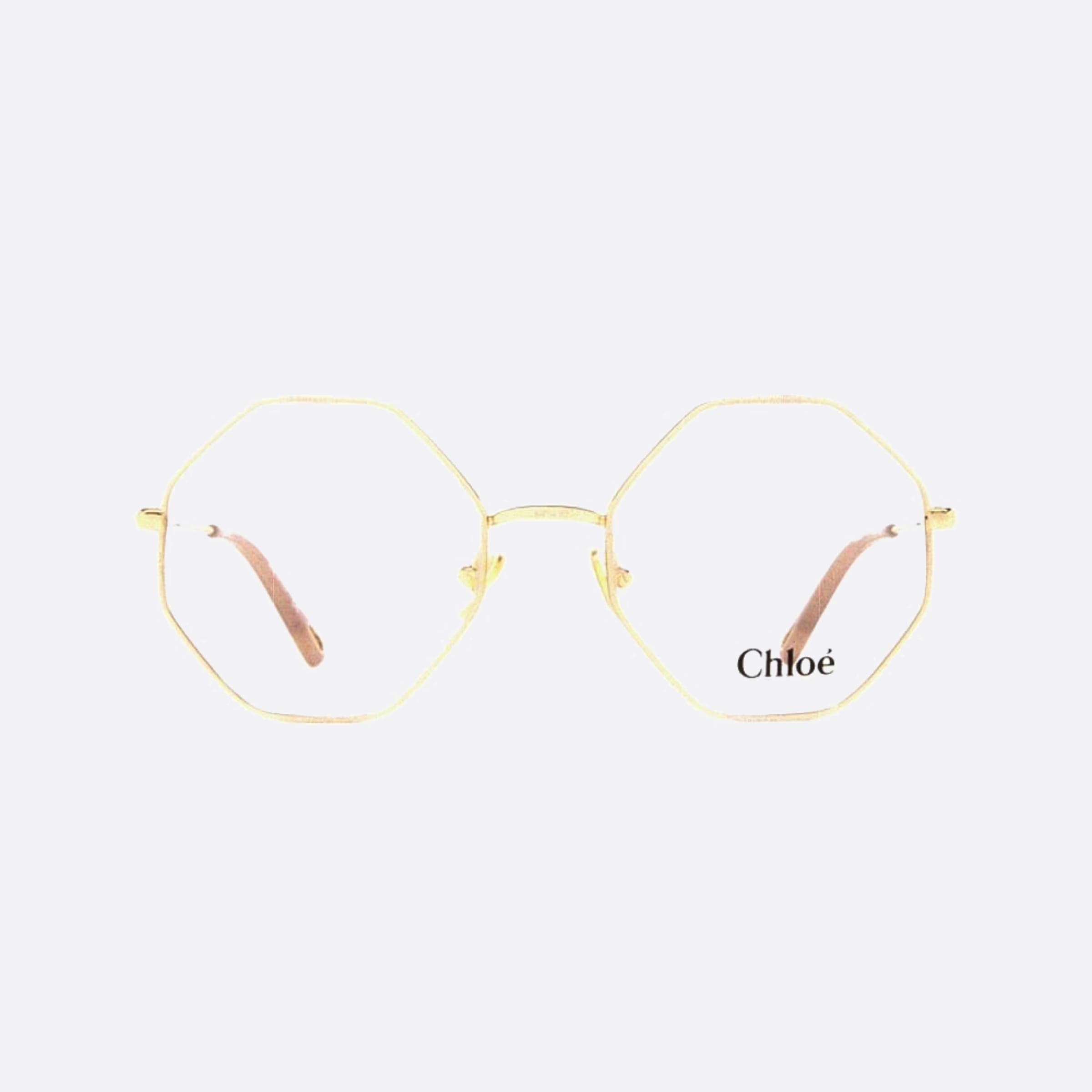 Chloe 50mm Joni Pink Geometric Women Eyeglasses - Main View