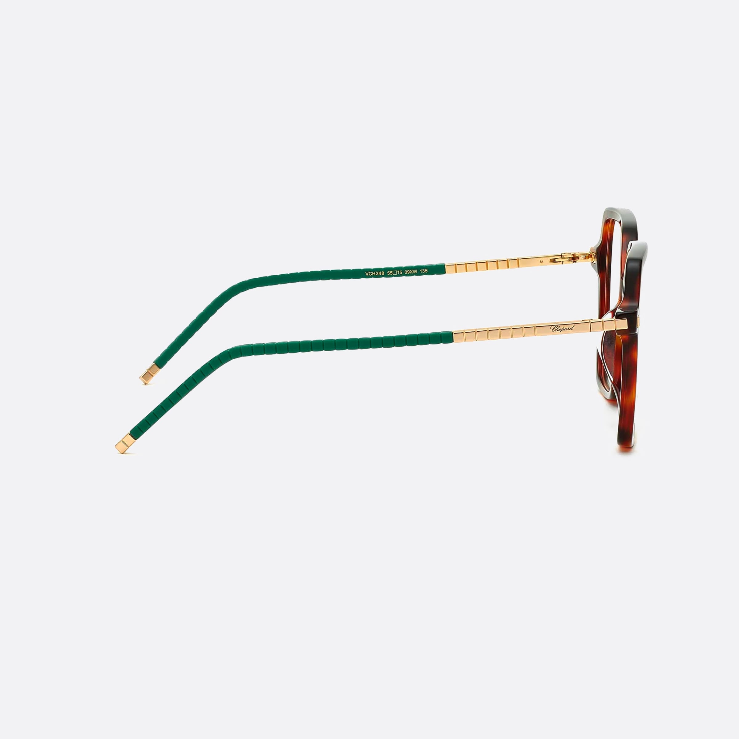 Chopard 55mm Vch348m 09xw Havana Butterfly Women Eyeglasses - Additional Angle