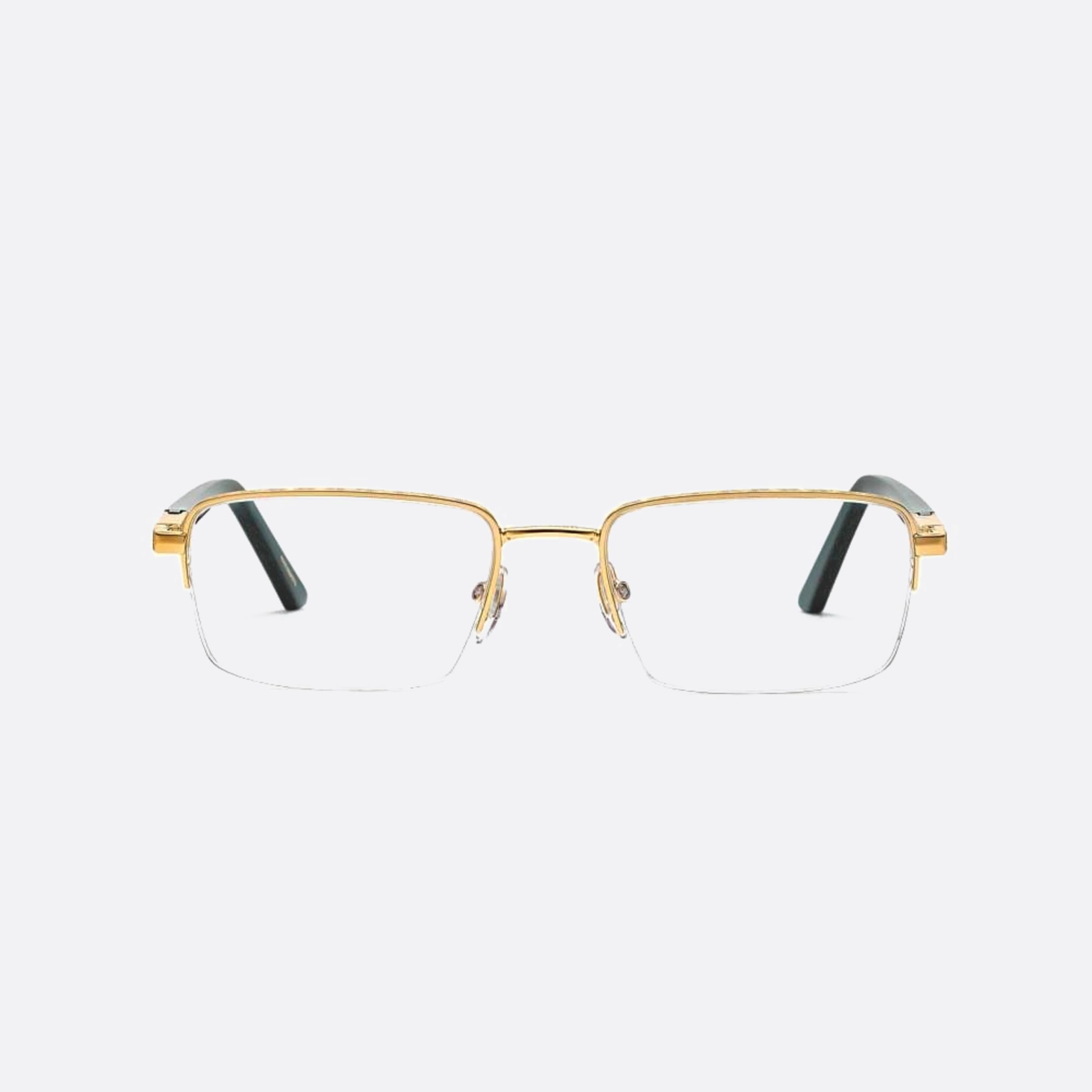 Chopard 55mm Vchg60 Rose Gold Geometric Unisex Eyeglasses - Main View