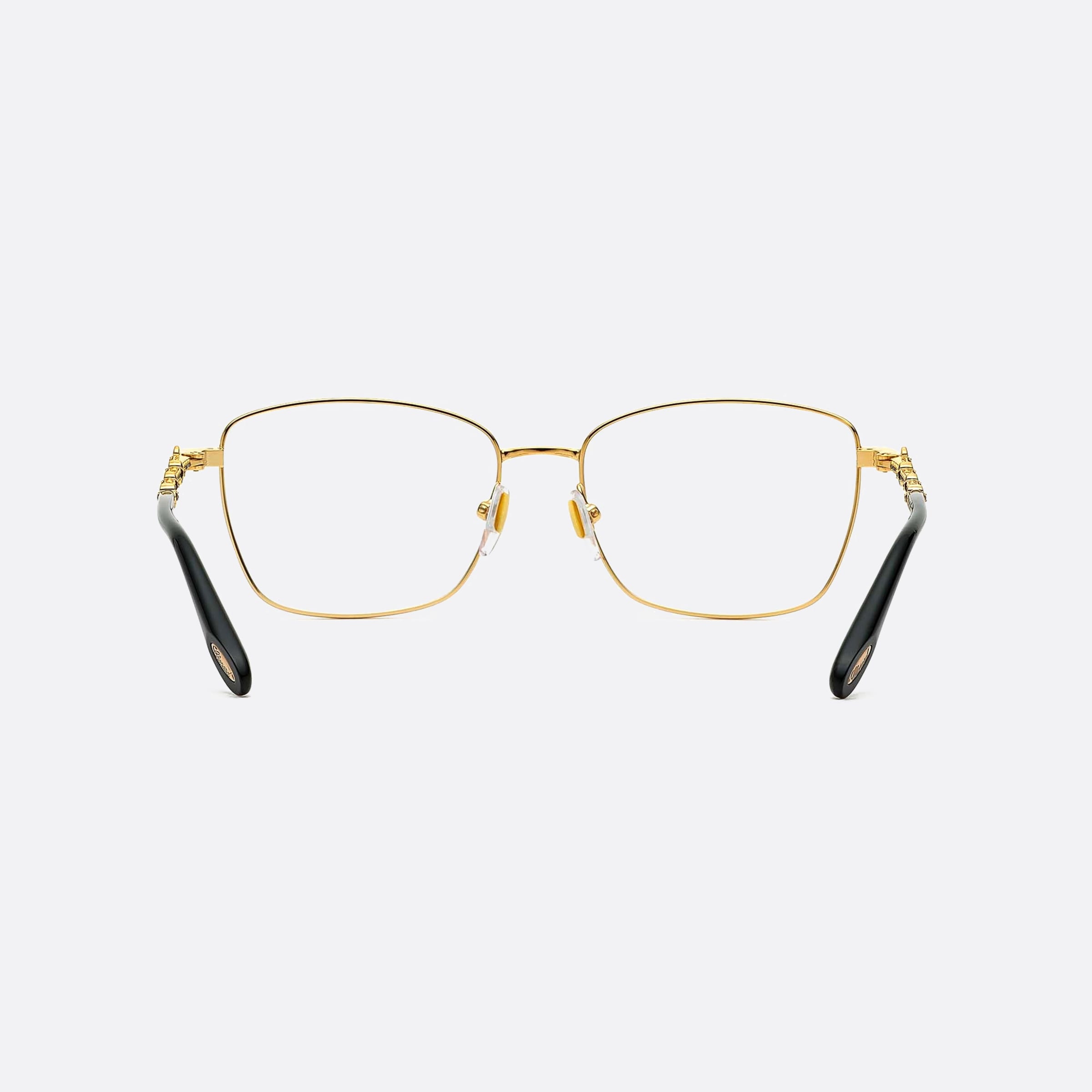 Chopard 55mm Vchg65s Black Geometric Women Eyeglasses - Additional Angle
