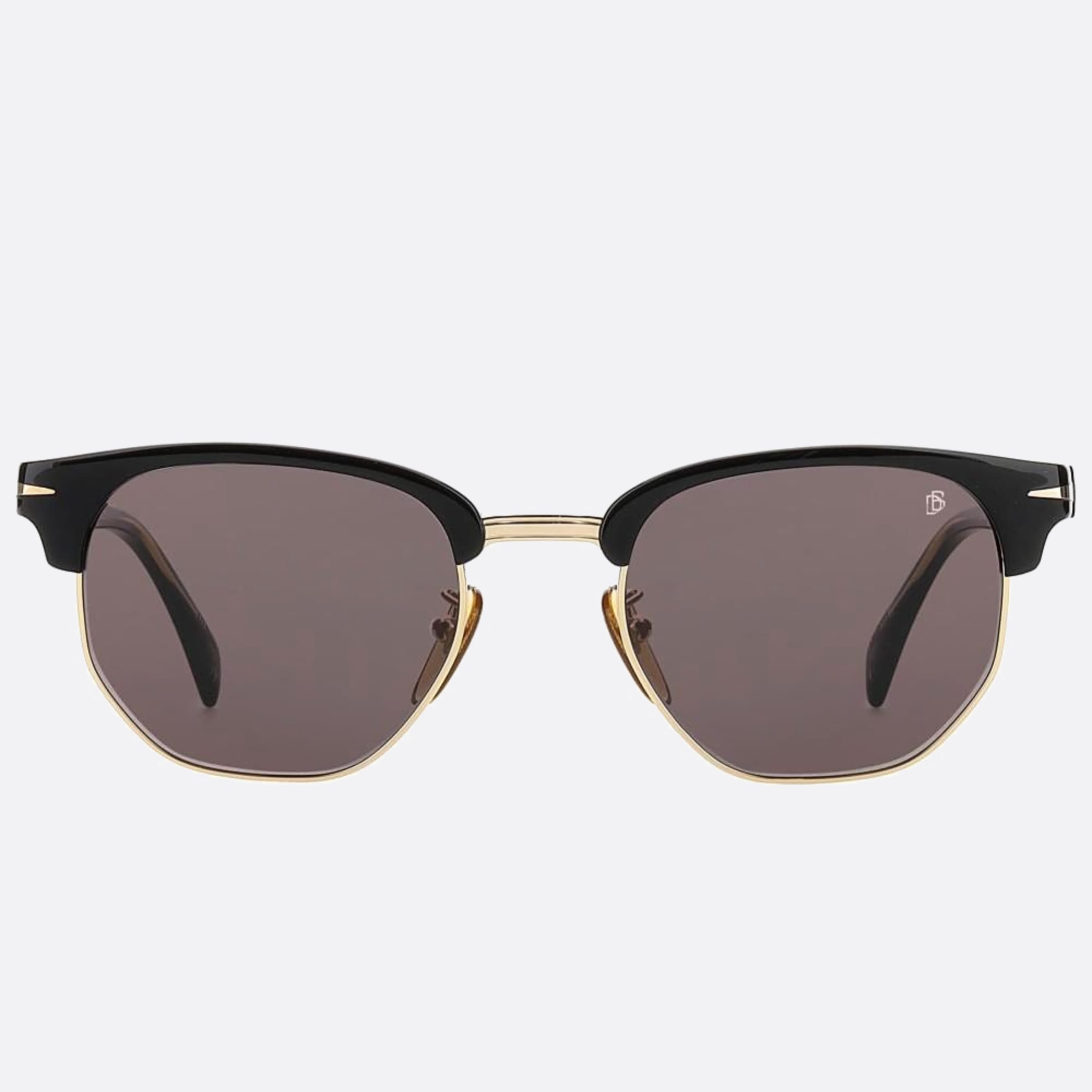 David 51mm Beckham 2m2 Black Geometric Men Sunglasses - Main View