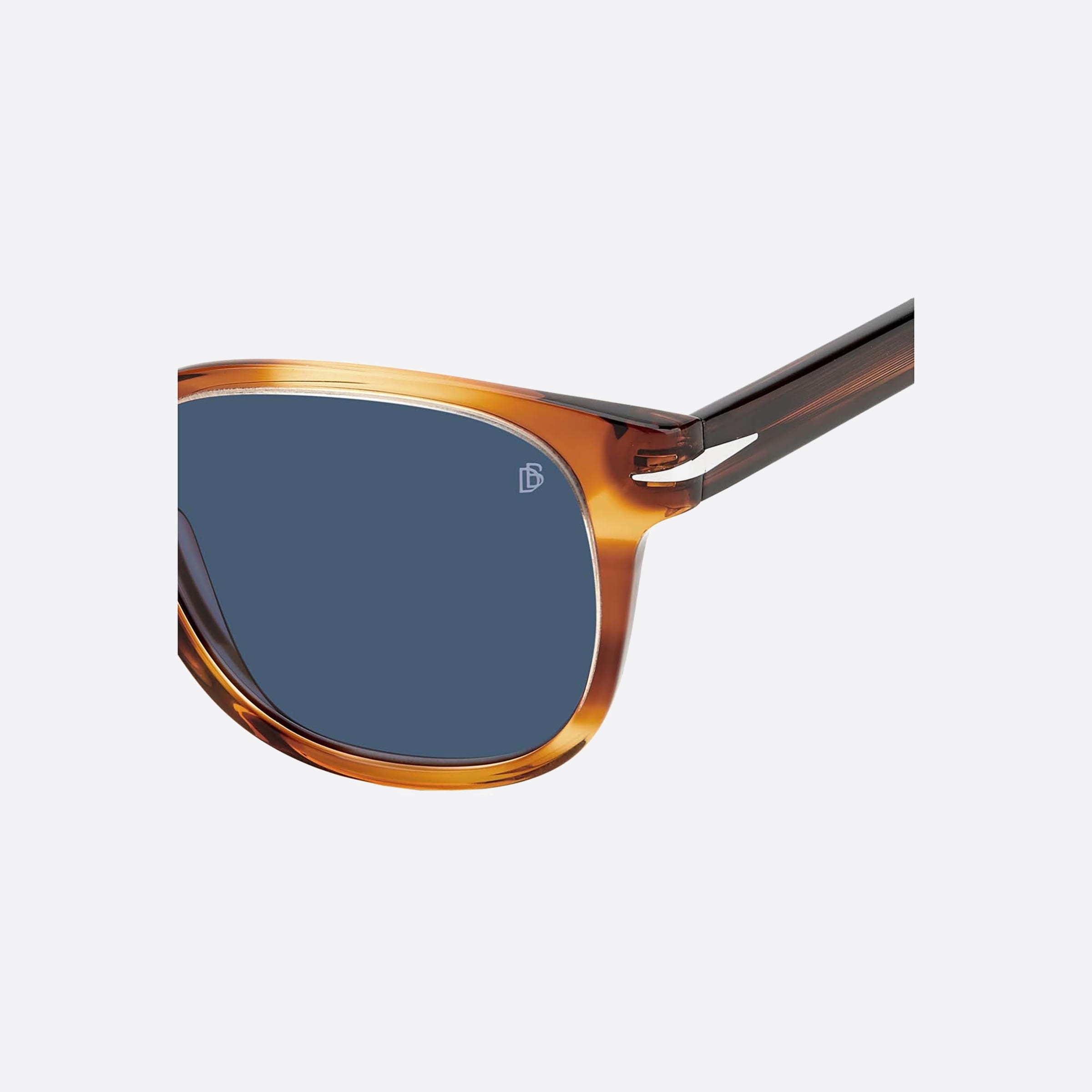 David 52mm Beckham Ex4 Brown Squared Men Sunglasses - Lifestyle Shot