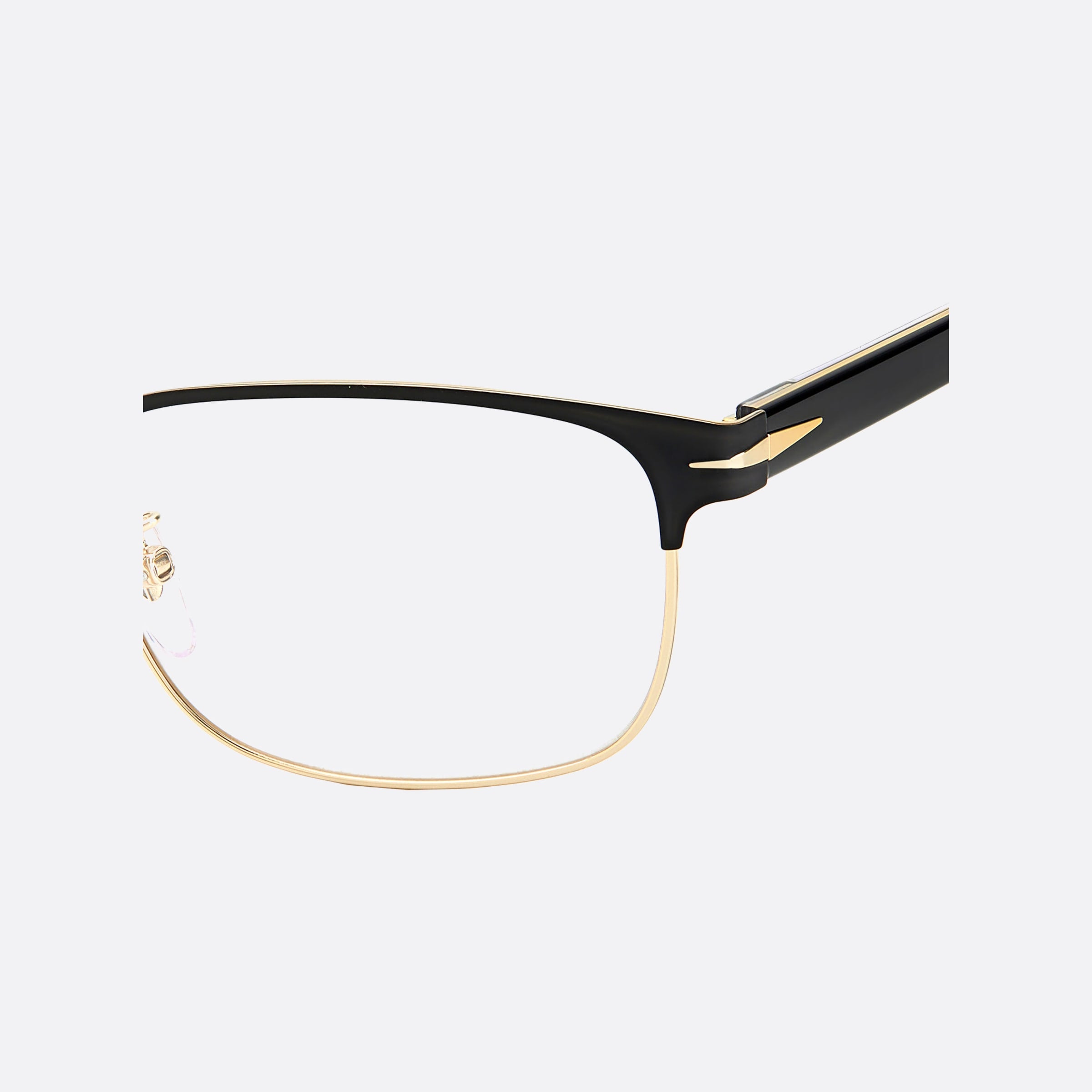 David 56mm Beckham I46 Black Geometric Men Eyeglasses - Lifestyle Shot