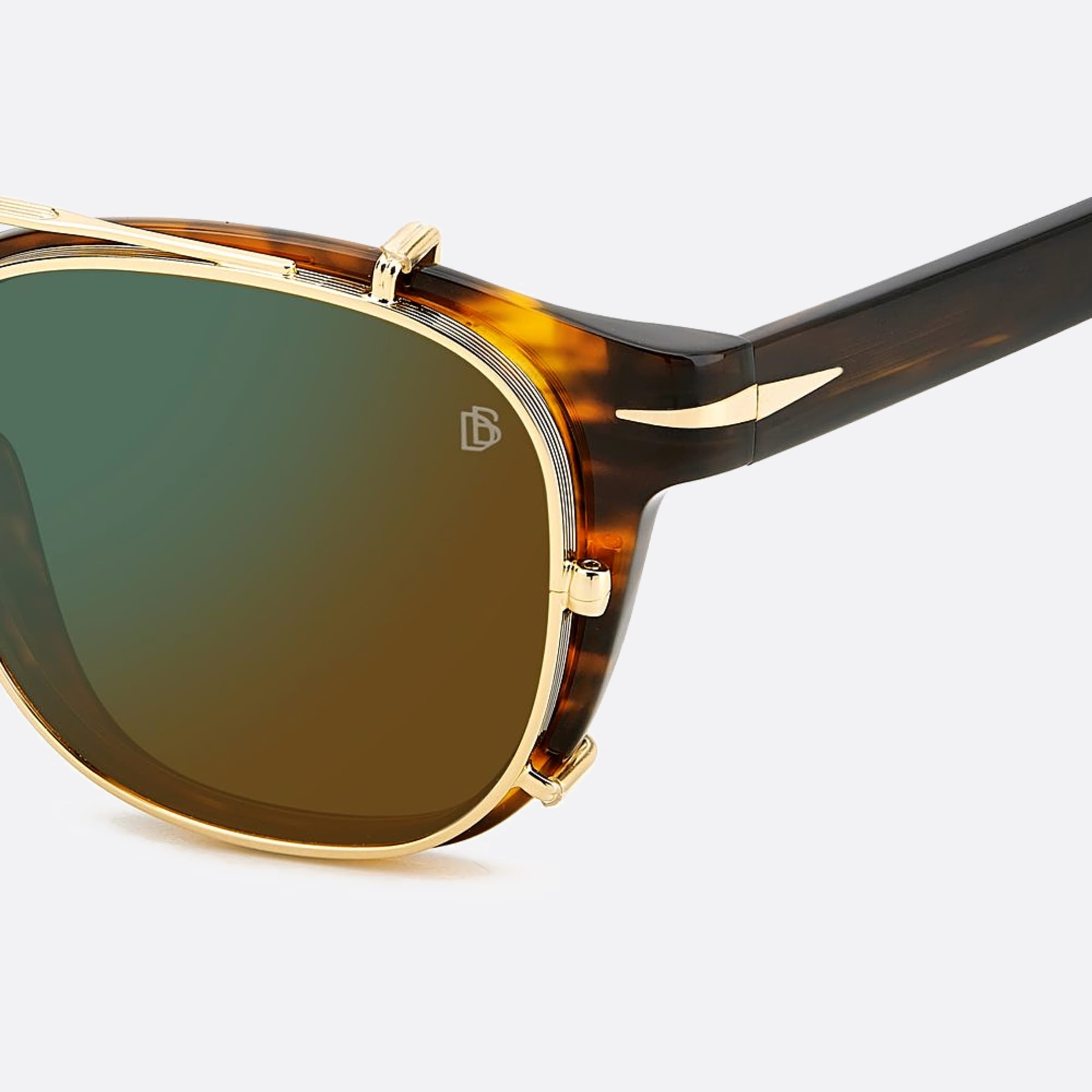David 50mm Beckham 0uc Havana Squared Men Sunglasses - Additional Angle