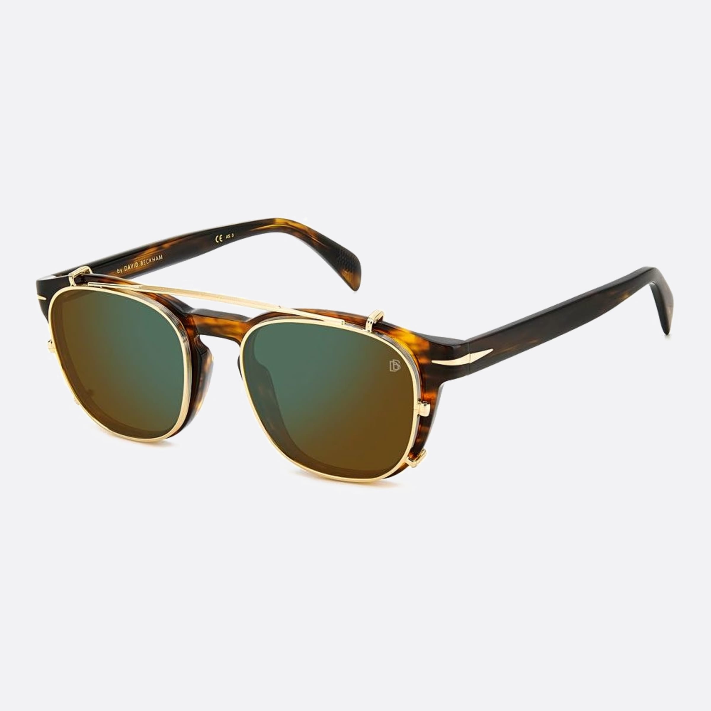 David 50mm Beckham 0uc Havana Squared Men Sunglasses - Additional Angle
