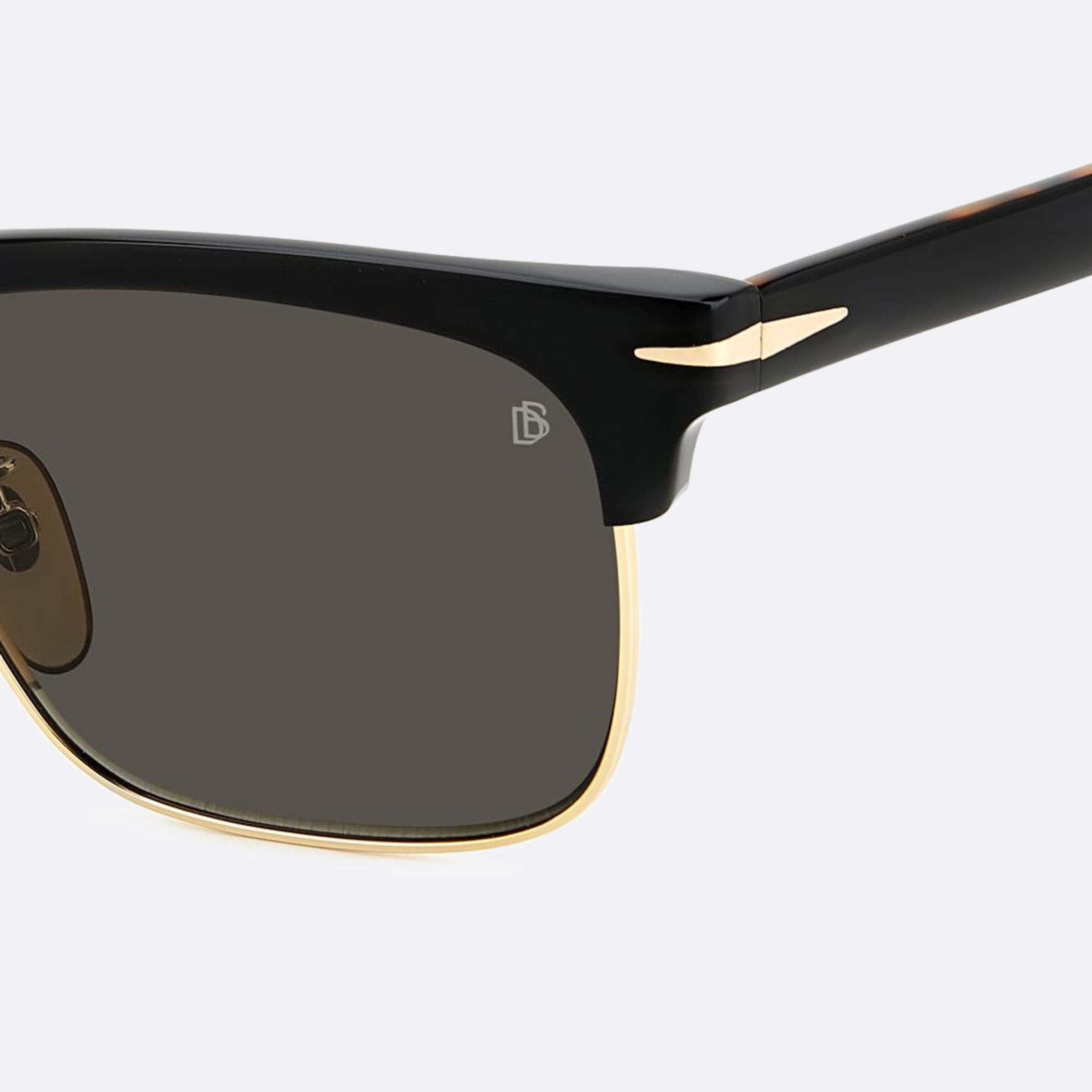 David 55mm Beckham Xwy Havana Squared Men Sunglasses - Lifestyle Shot