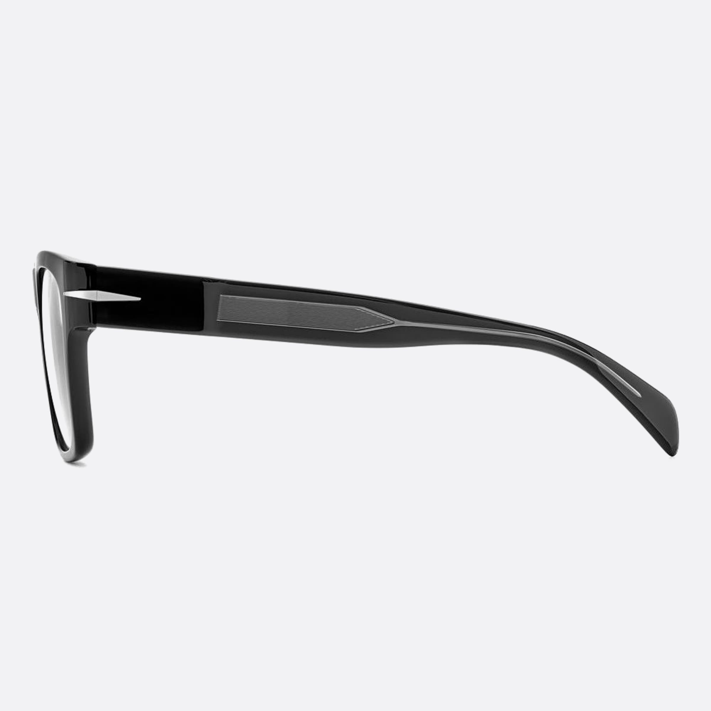 David 51mm Beckham Bold Black Geometric Men Eyeglasses - Lifestyle Shot