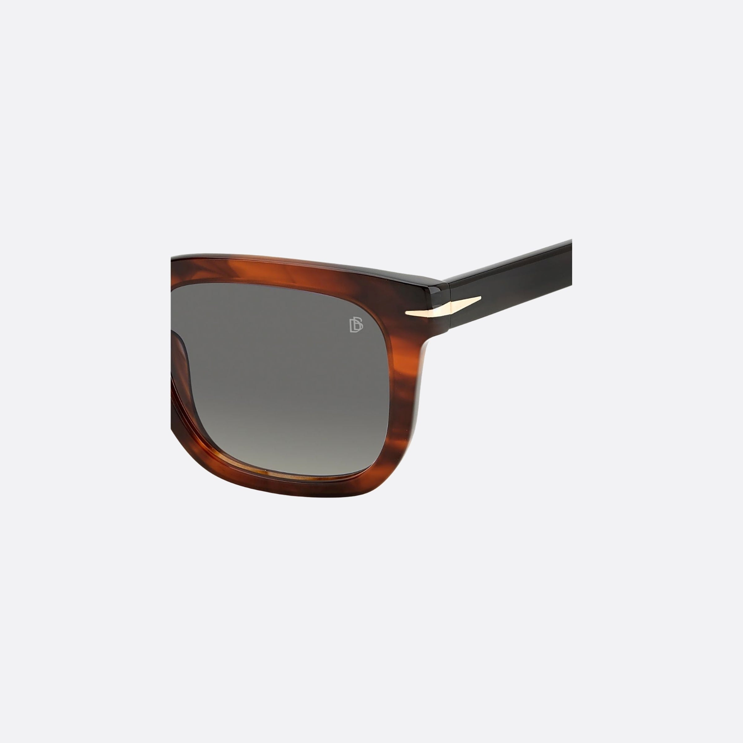 David 50mm Beckham Ex4 Brown Squared Men Sunglasses - Lifestyle Shot