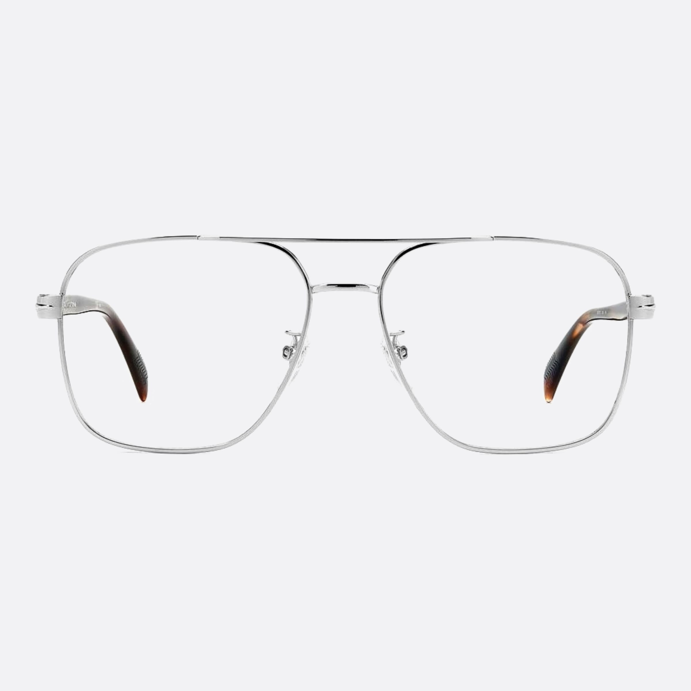 David 57mm Beckham Ex4 Brown Visor Men Eyeglasses - Main View