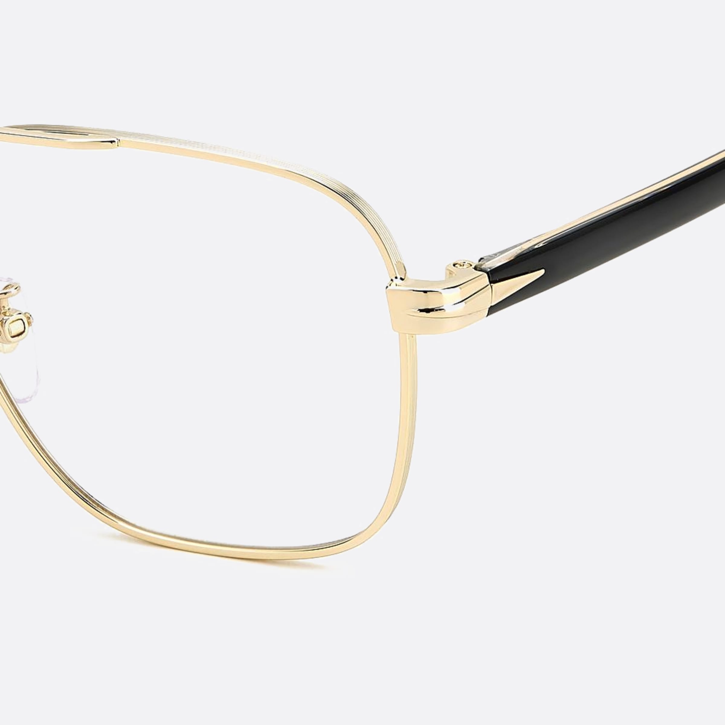 David 57mm Beckham Rhl Gold Visor Men Eyeglasses - Lifestyle Shot