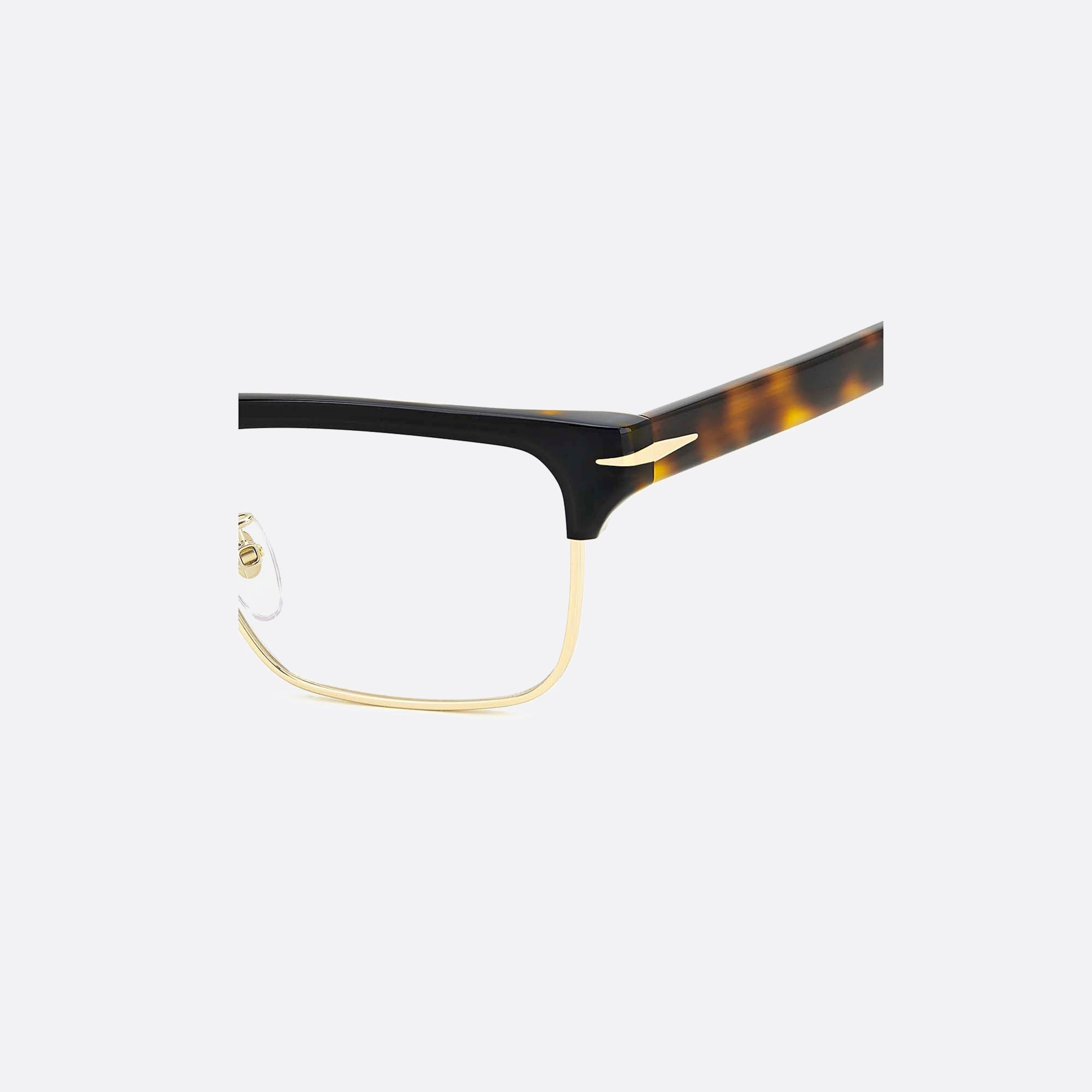 David 54mm Beckham Xwy Havana Geometric Men Eyeglasses - Lifestyle Shot