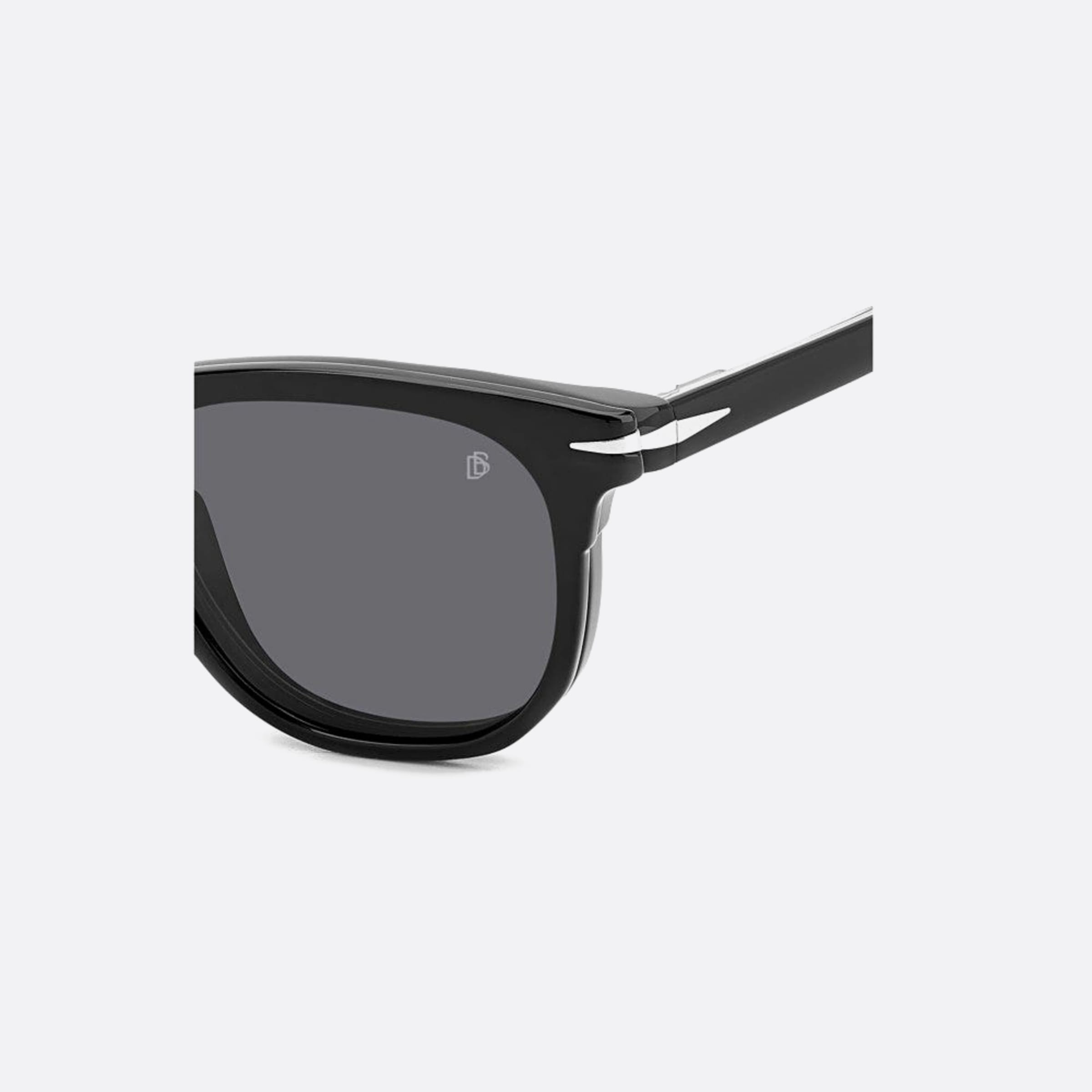 David 51mm Beckham Black Geometric Men Sunglasses - Lifestyle Shot