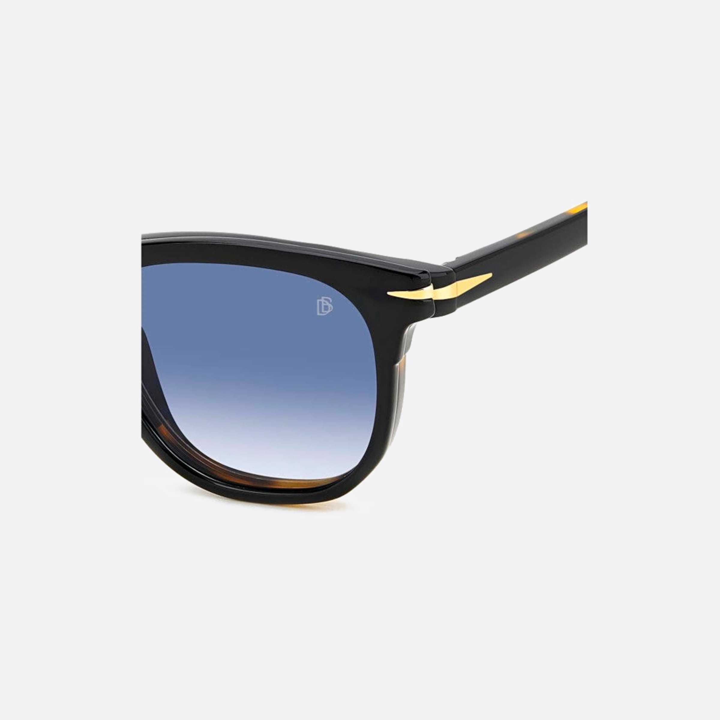 David 51mm Beckham Wr7 Havana Geometric Men Sunglasses - Lifestyle Shot