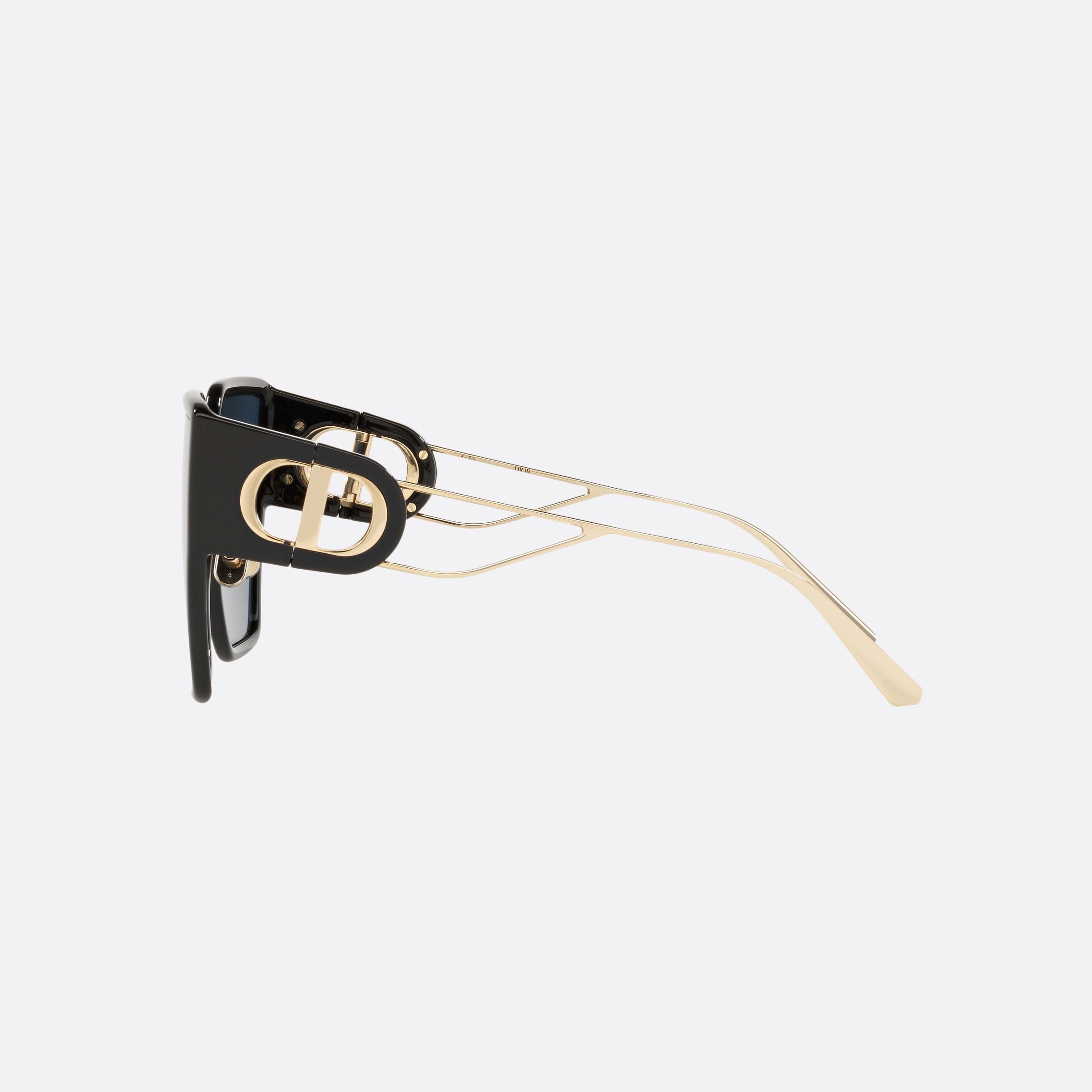 Dior 61mm 30montaigne 12b0 Black Butterfly Women Sunglasses - Detail View