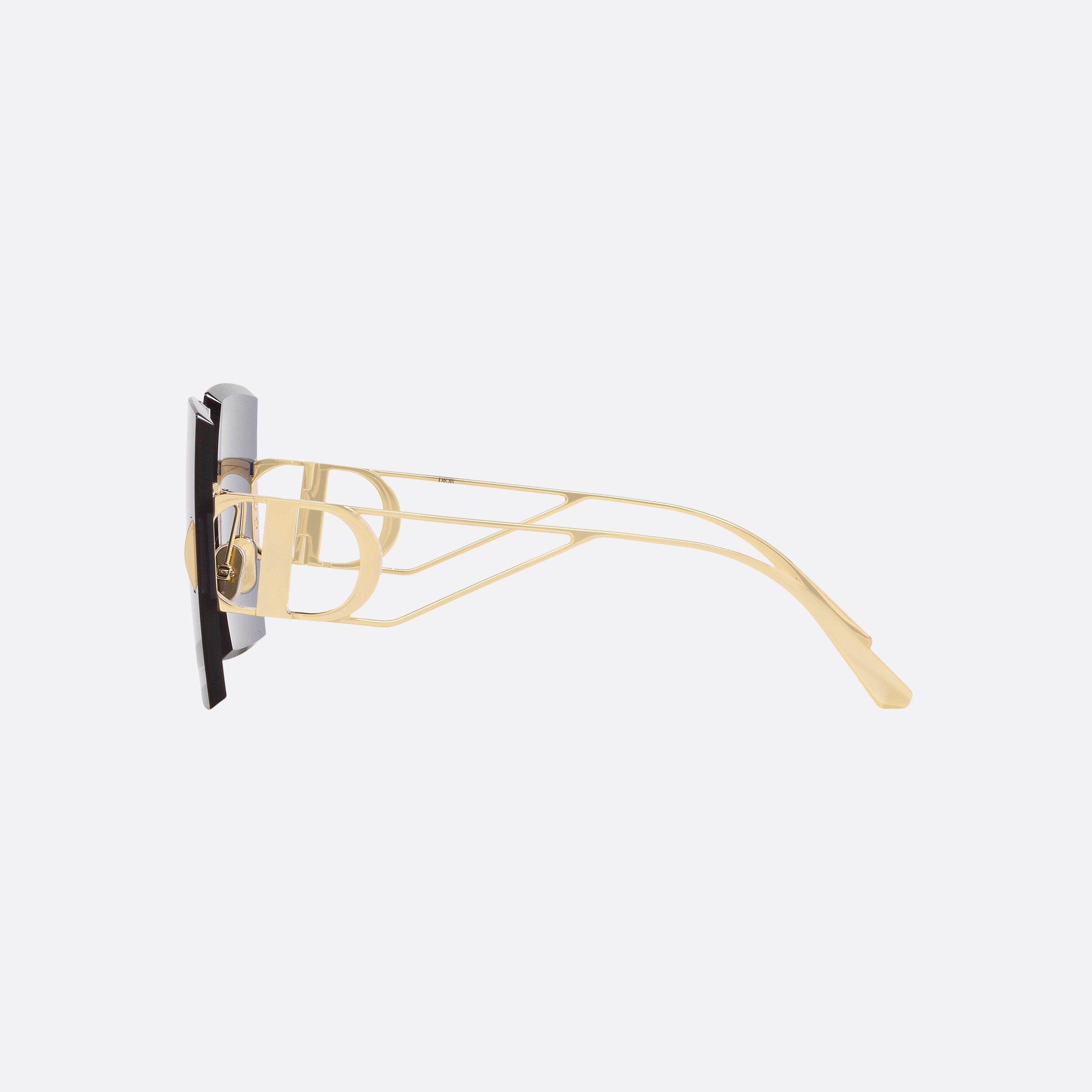 Dior 64mm 30montaigne S7u B0b0 Gold Irregular Women Sunglasses - Detail View