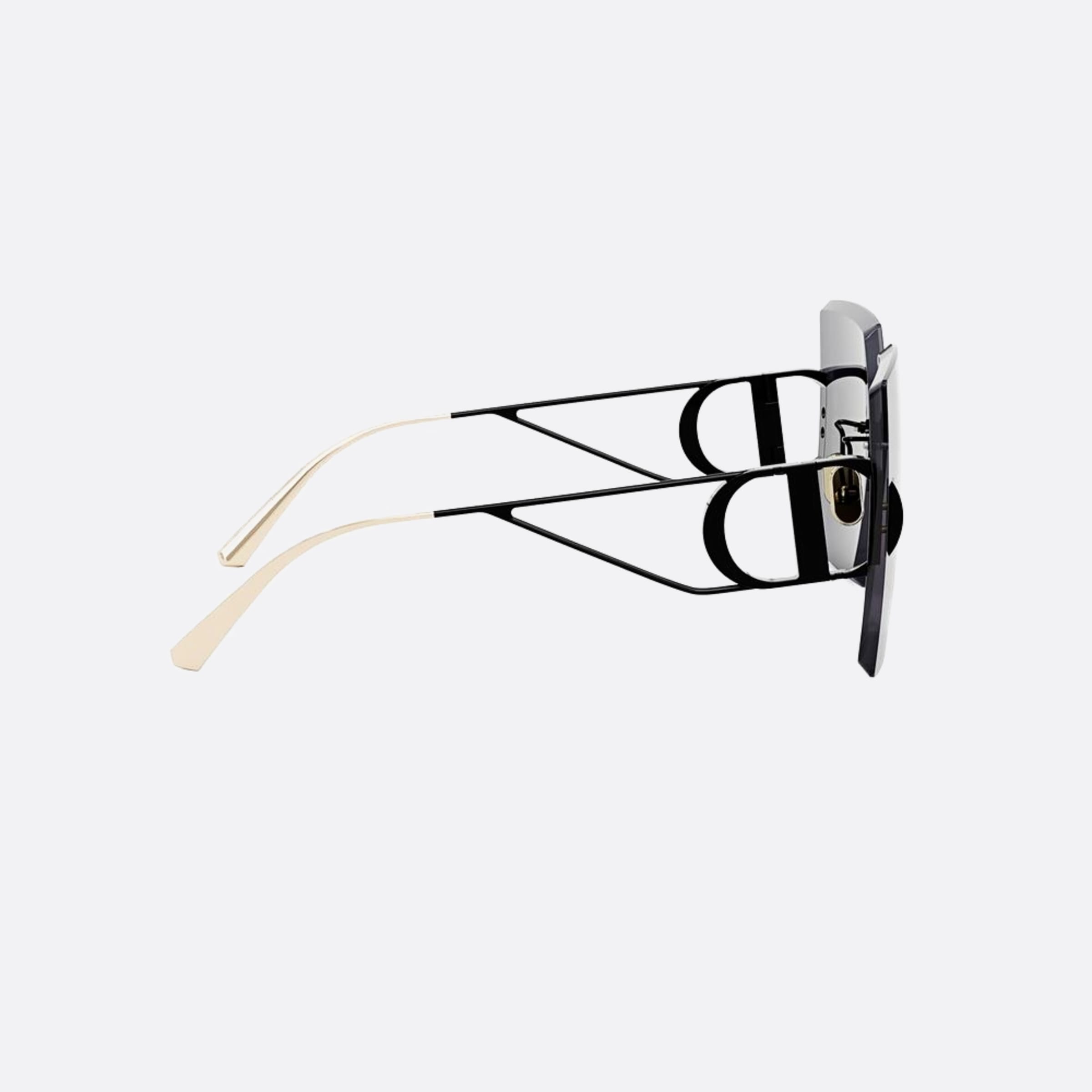 Dior 61mm 30montaigne S7u I0a7 Silver Geometric Women Sunglasses - Additional Angle