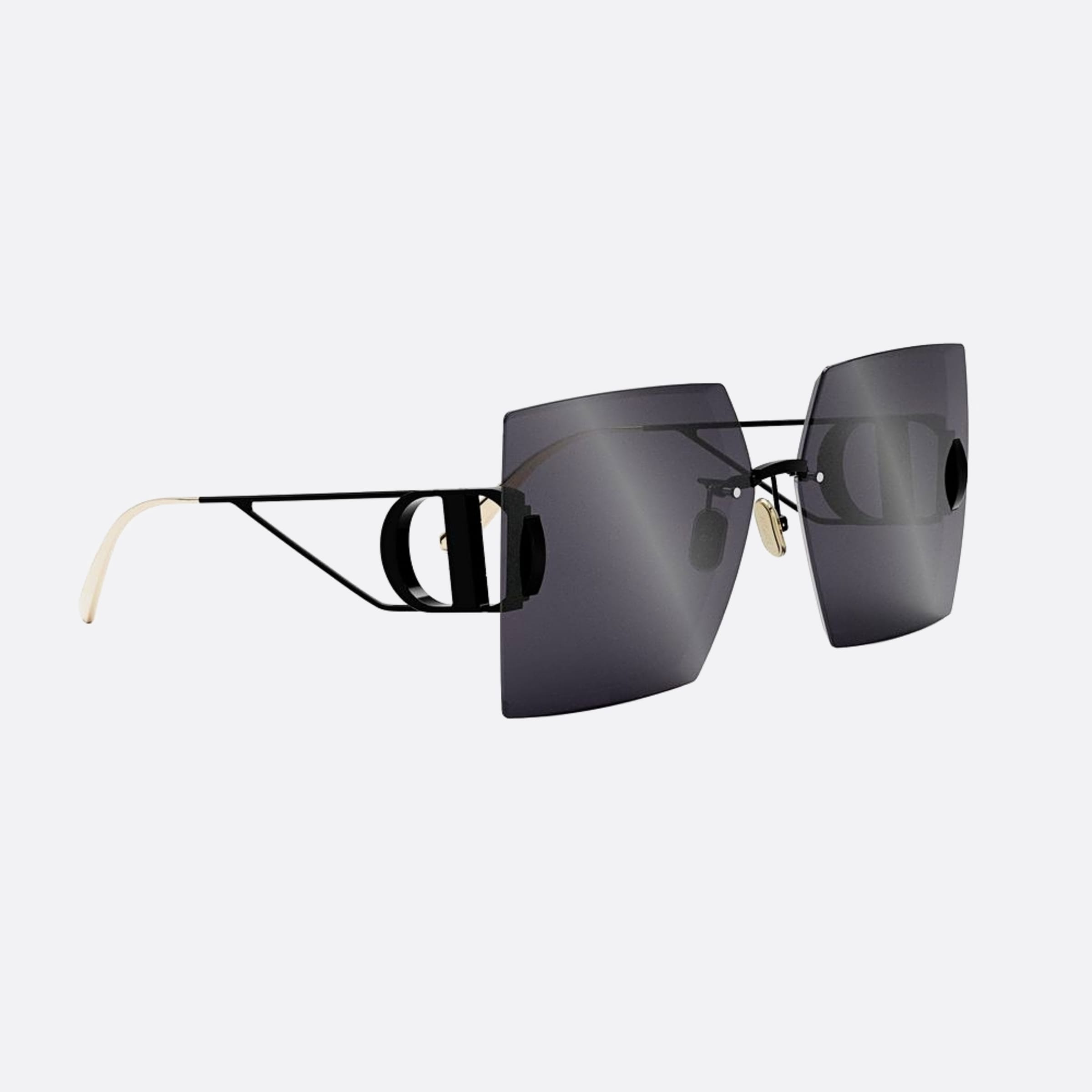 Dior 61mm 30montaigne S7u I0a7 Silver Geometric Women Sunglasses - Additional Angle