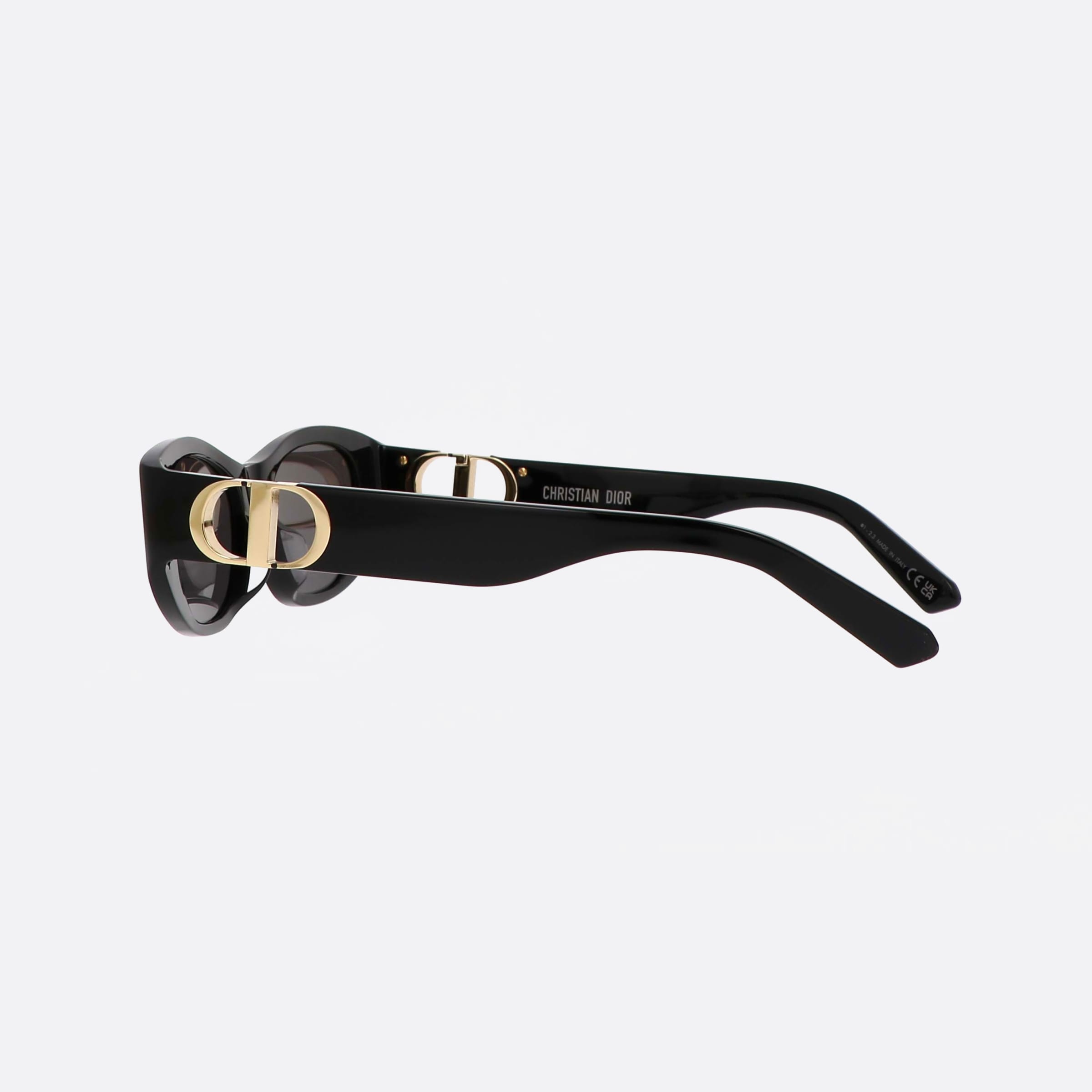 Dior 53mm 30montaigne S9u 10a0 Black Oval Women Sunglasses - Detail View