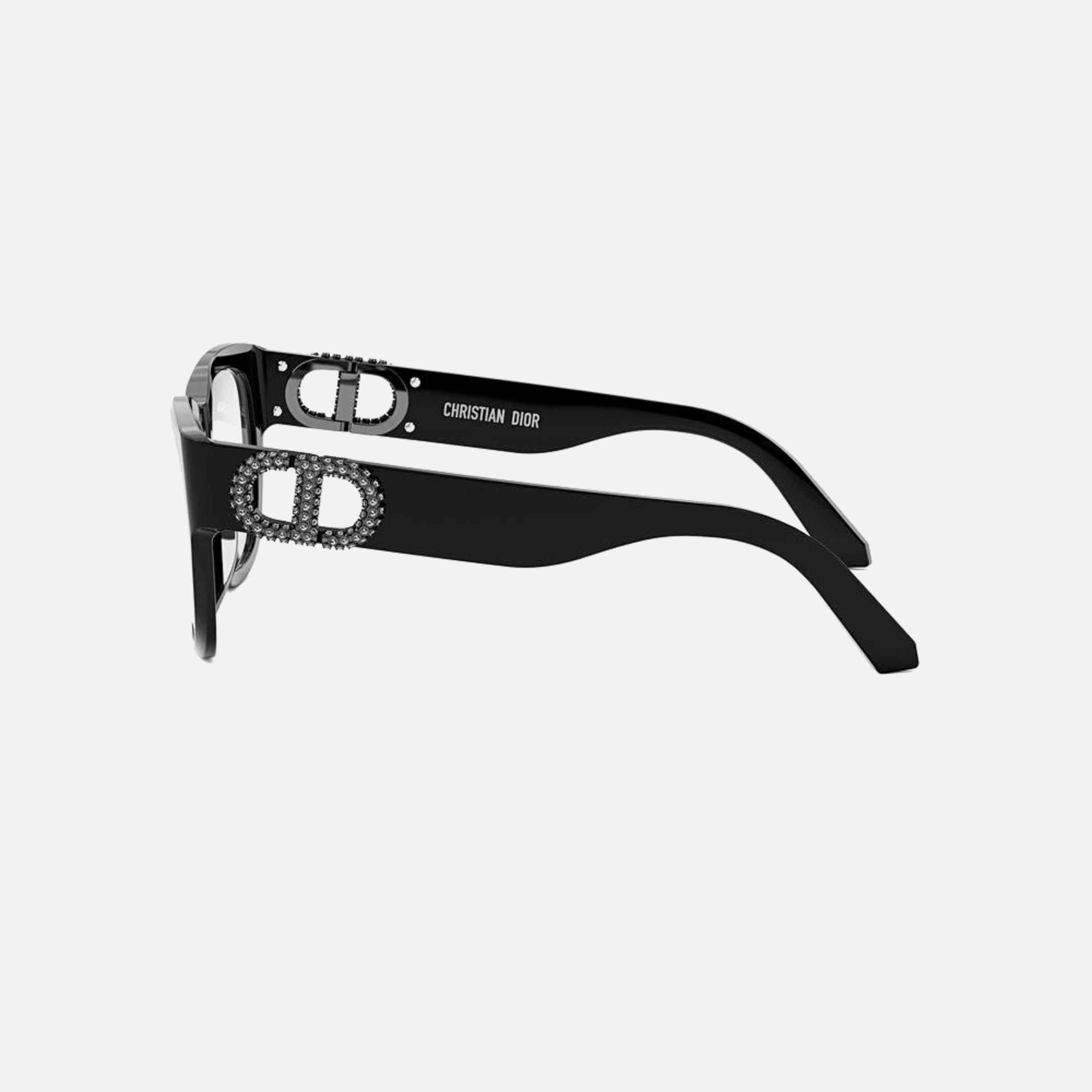 Dior 55mm 30montaigneo S4i Black Squared Women Eyeglasses - Detail View