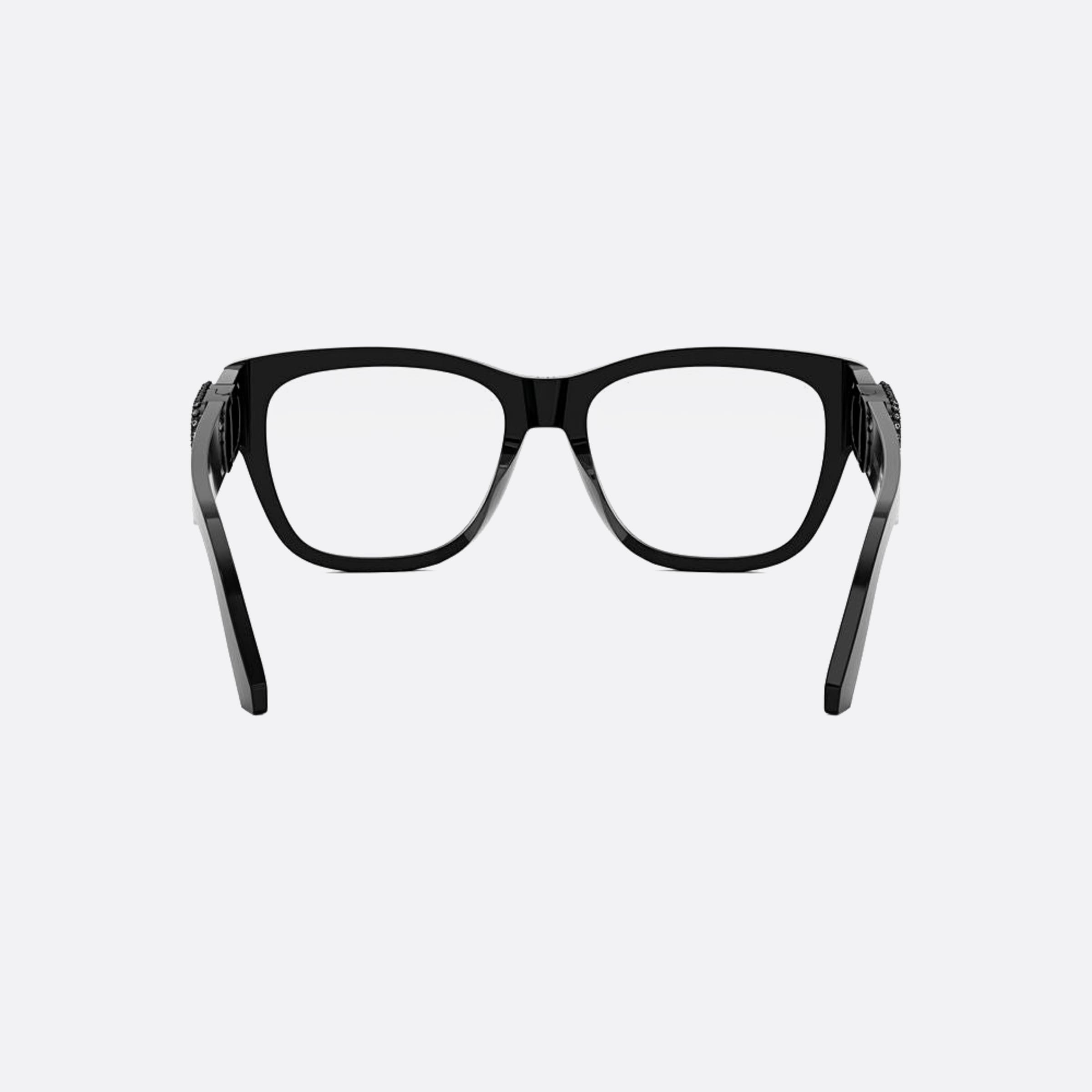 Dior 55mm 30montaigneo S4i Black Squared Women Eyeglasses - Additional Angle