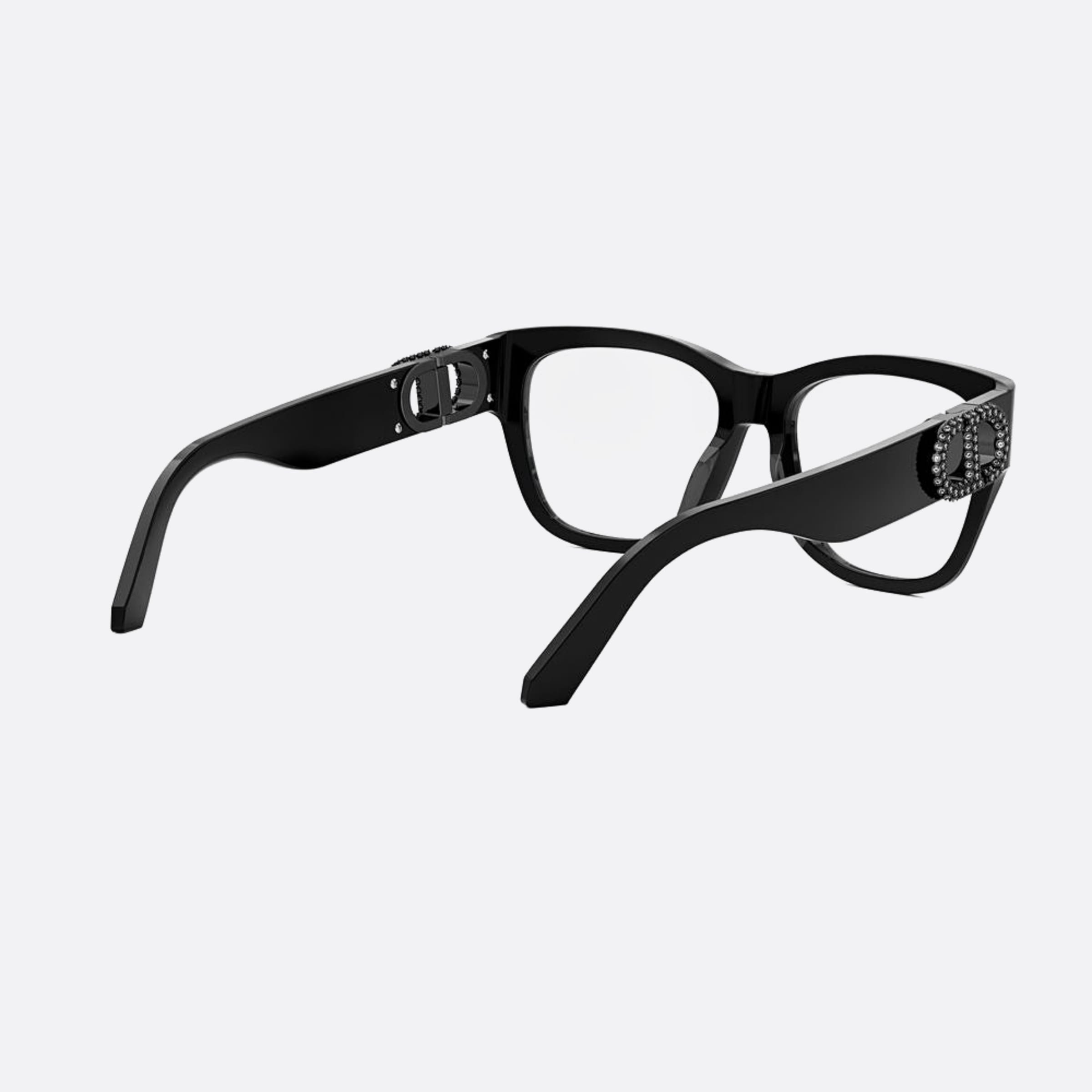 Dior 55mm 30montaigneo S4i Black Squared Women Eyeglasses - Additional Angle