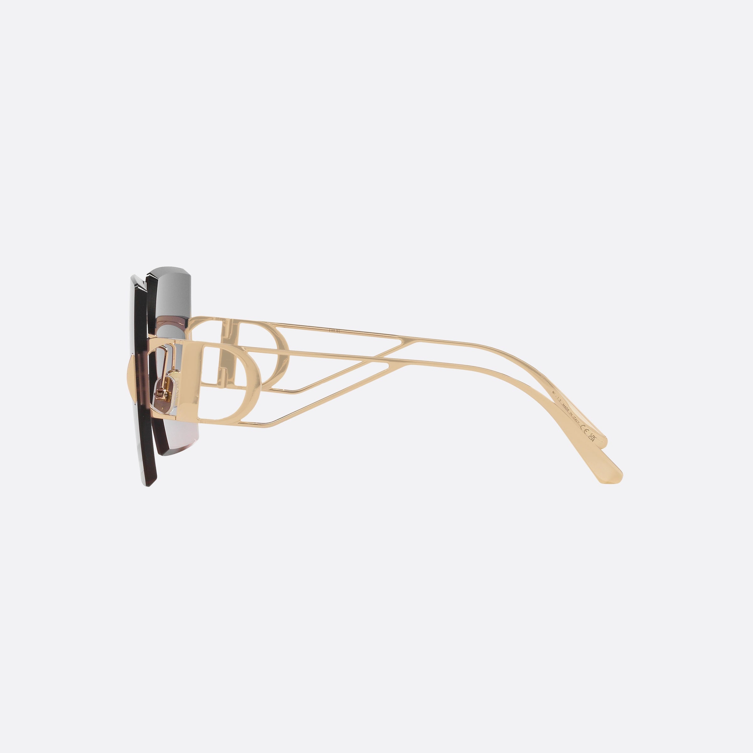 Dior 64mm 30montaignes7u D0g2 Gold Irregular Women Sunglasses - Detail View
