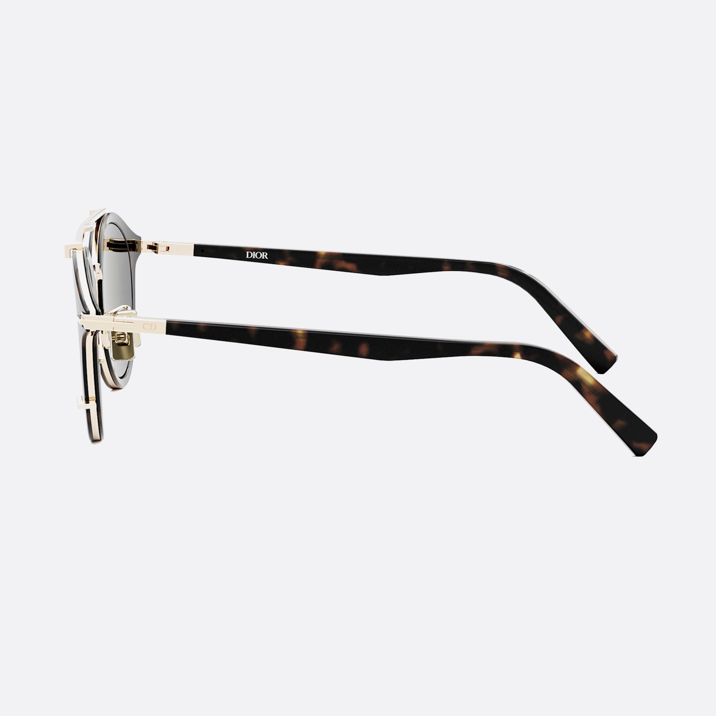 Dior 50mm Blacksuit R7u 22c0 Tortoise Men Sunglasses - Detail View
