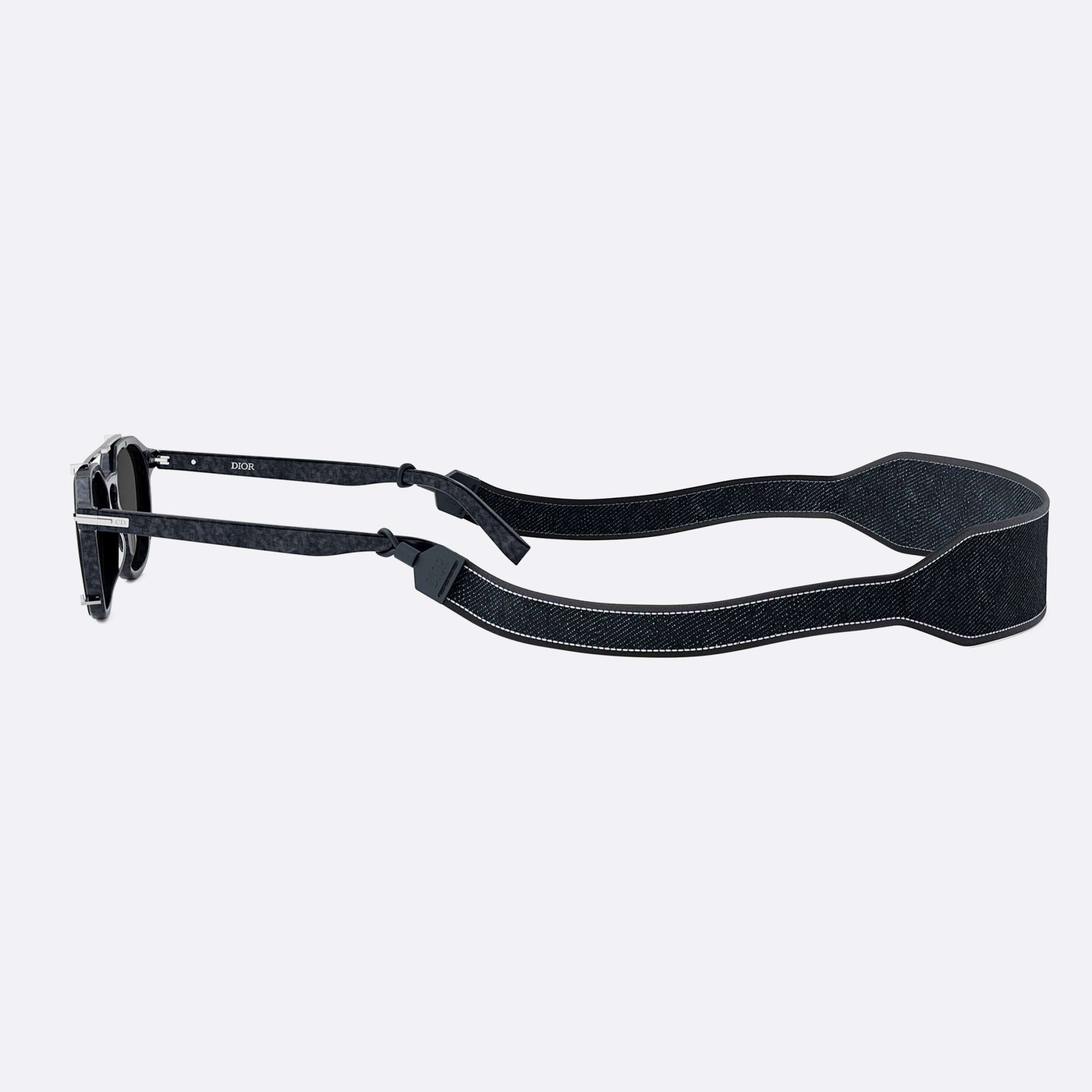 Dior 56mm Blacksuit 30a4 Blue Men Sunglasses - Detail View