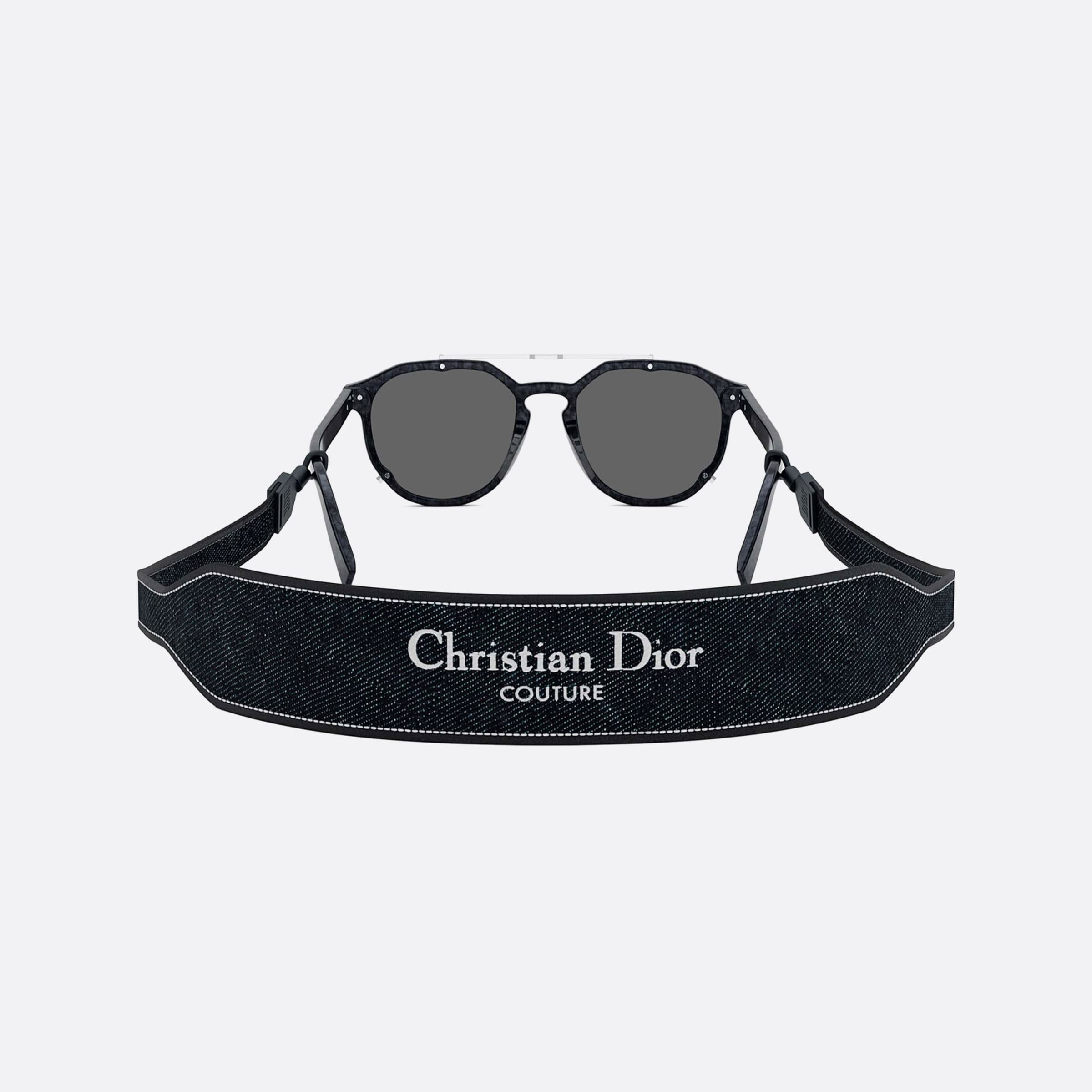 Dior 56mm Blacksuit 30a4 Blue Men Sunglasses - Additional Angle