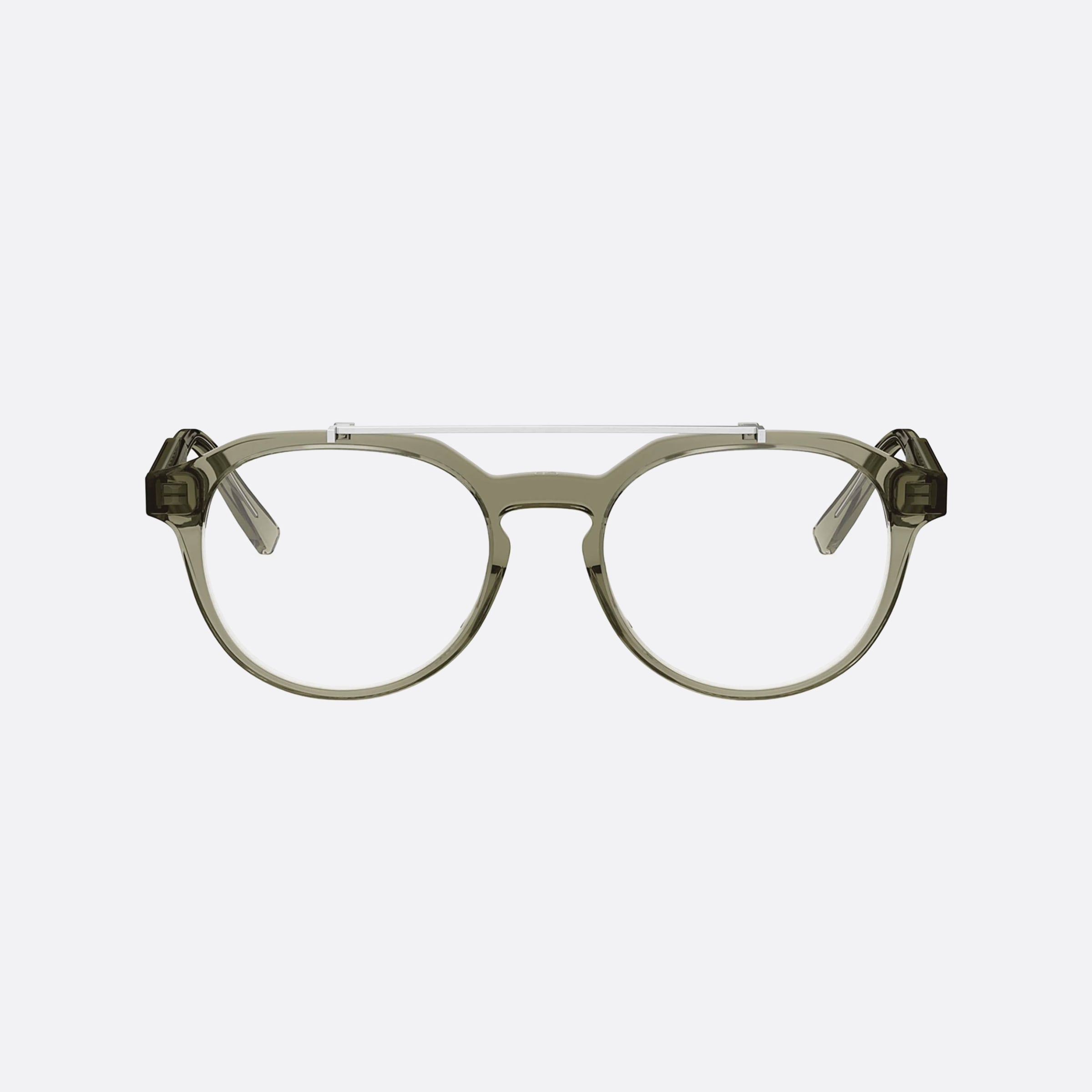 Dior 51mm Botanicao R1i Kaki Men Eyeglasses - Side View