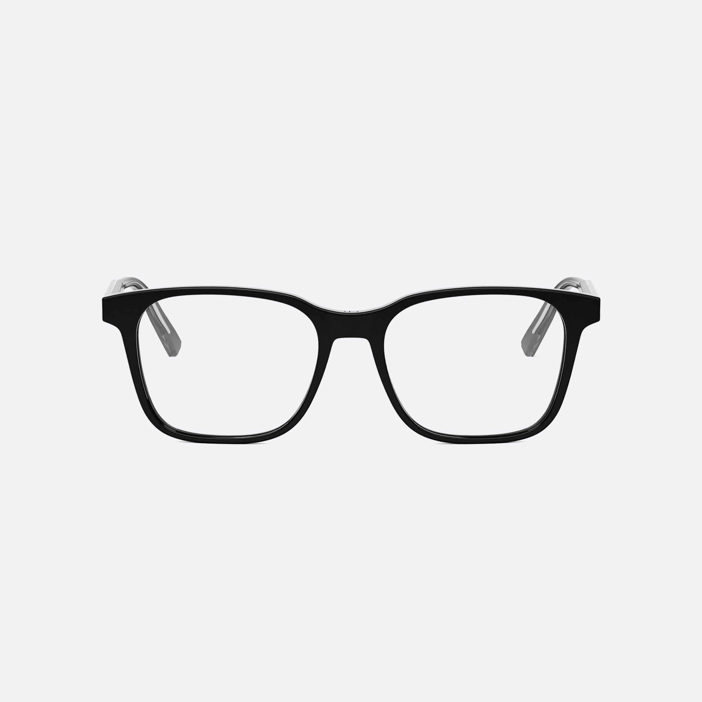 Dior 55mm Botanicao S1i Black Men Eyeglasses - Side View