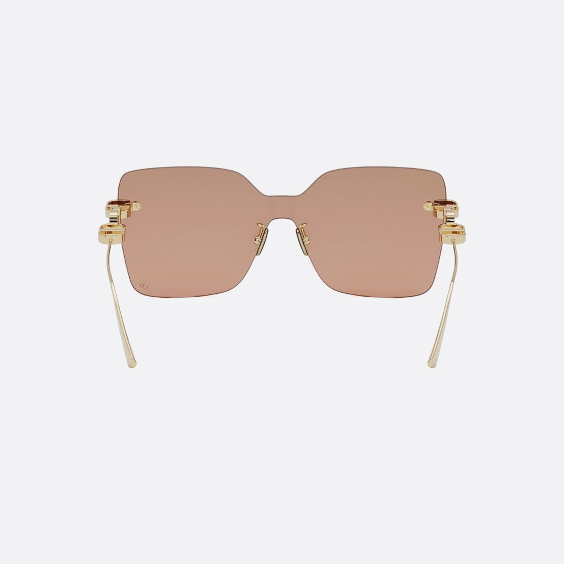 Dior Chain M1u B0l0 Yellow Shield Women Sunglasses - Additional Angle