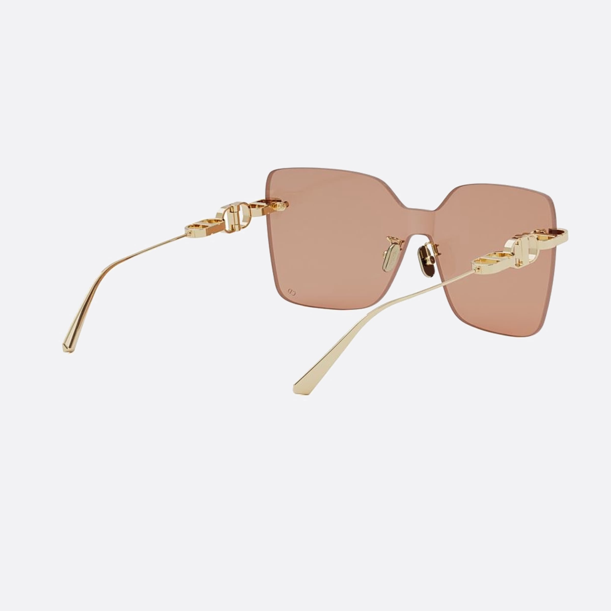 Dior Chain M1u B0l0 Yellow Shield Women Sunglasses - Additional Angle