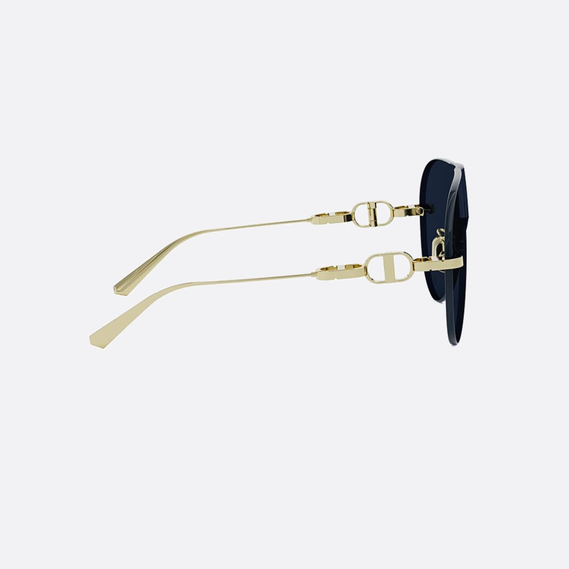 Dior Chain M2u B0b0 Gold Pilot Women Sunglasses - Additional Angle