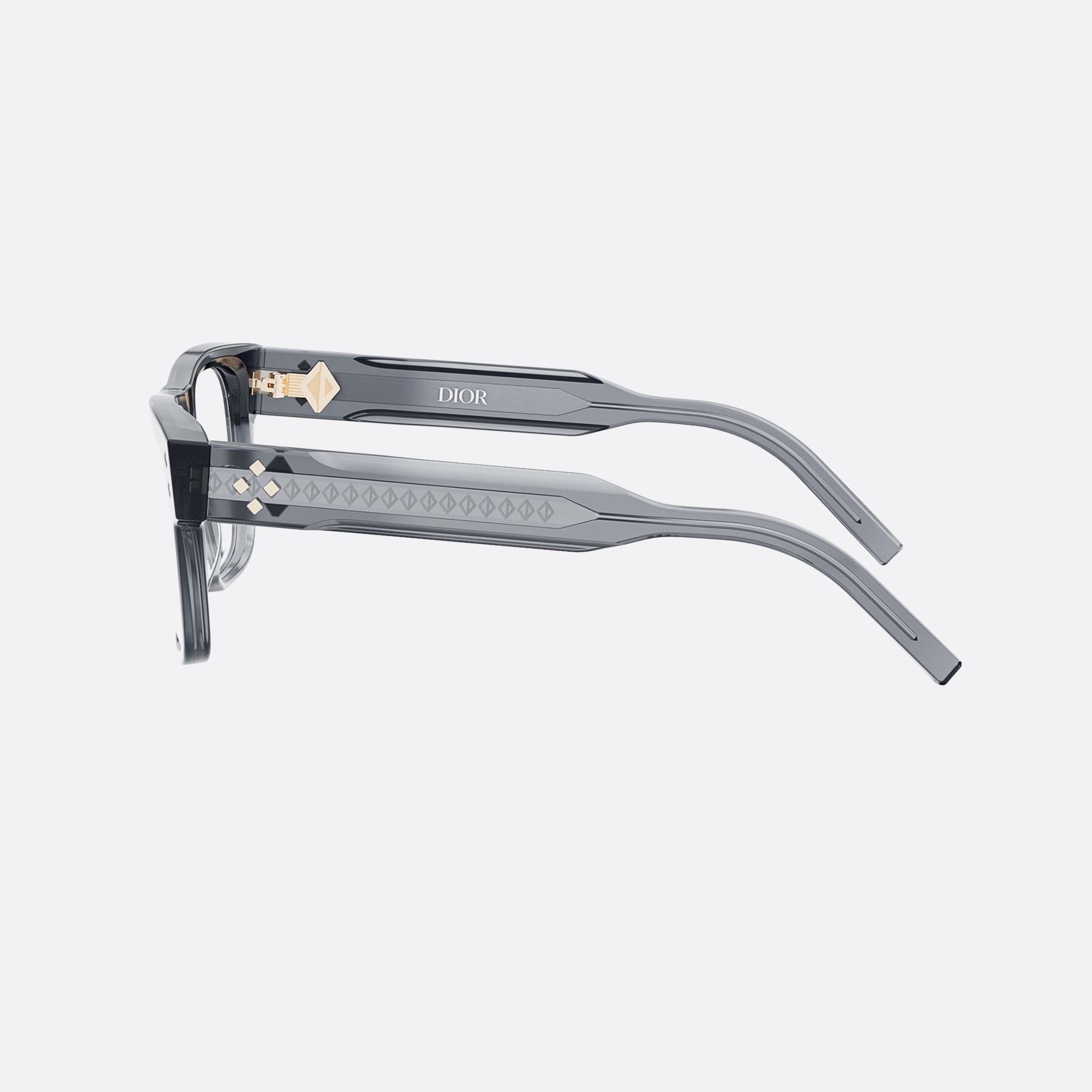 Dior 54mm Diamondo S6i Blue Men Eyeglasses - Detail View