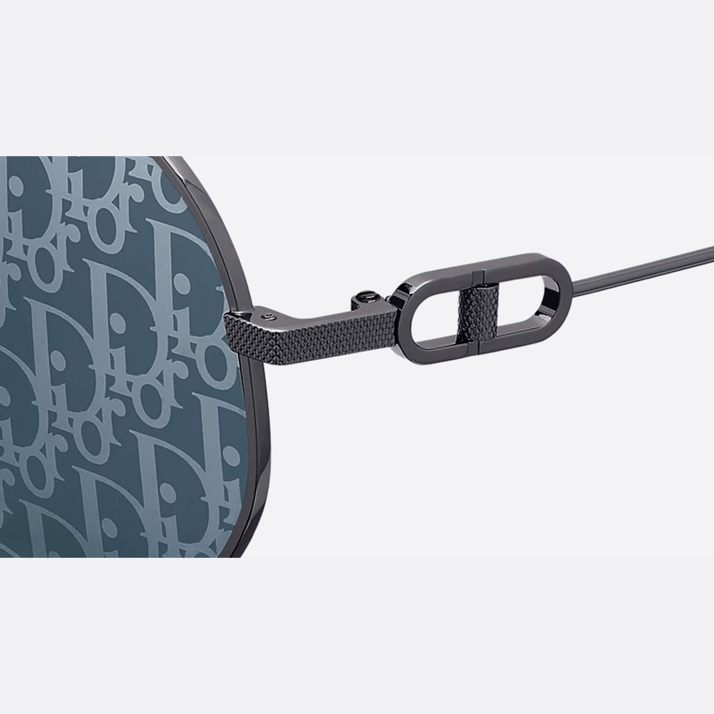 Dior 61mm Men's Link A1u H488 Silver Sunglasses - Lifestyle Shot