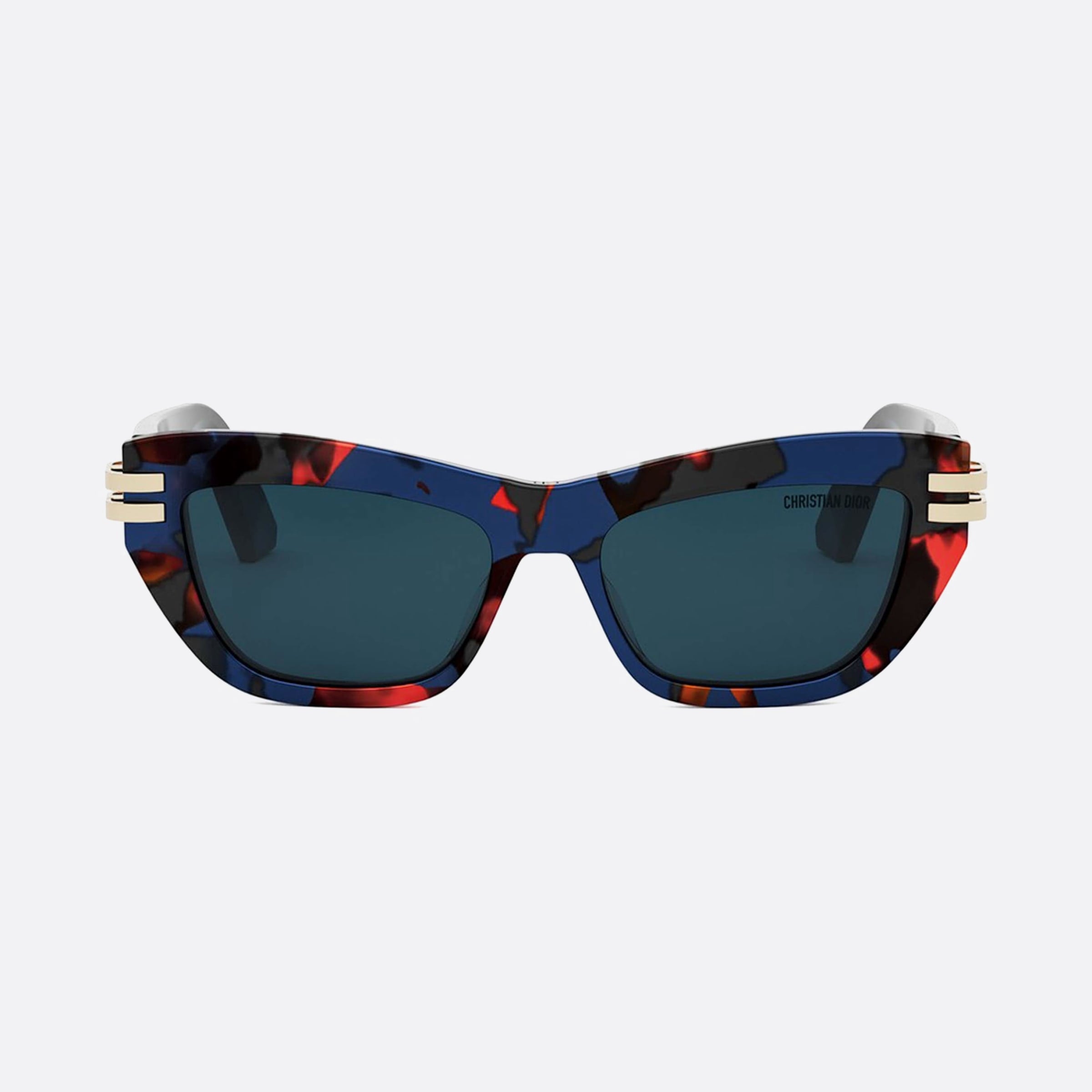 Dior 52mm Unisex Cdior B2u 28b0 Tortoise Sunglasses - Side View