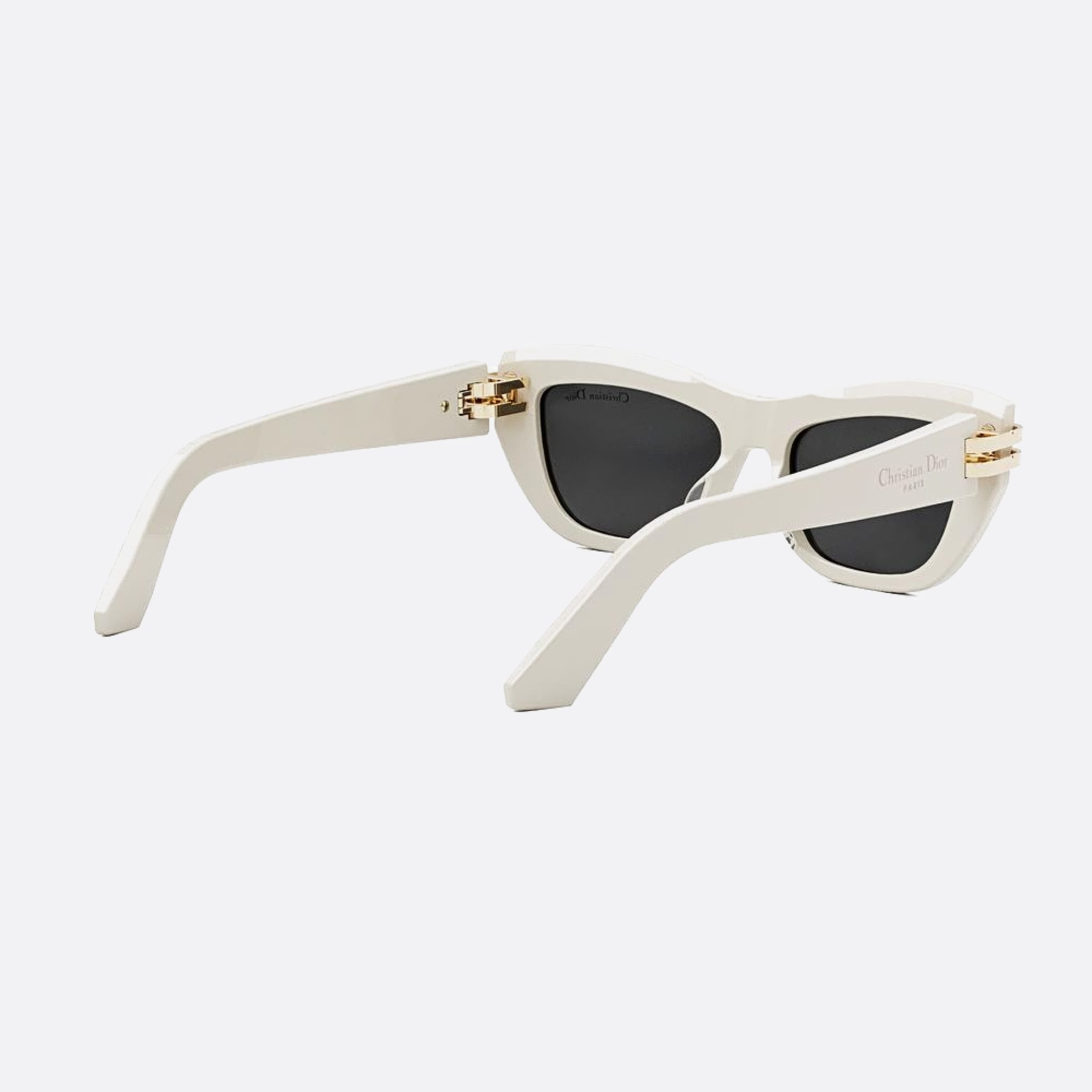 Dior 52mm Cdior B2u 95a0 White Butterfly Women Sunglasses - Additional Angle