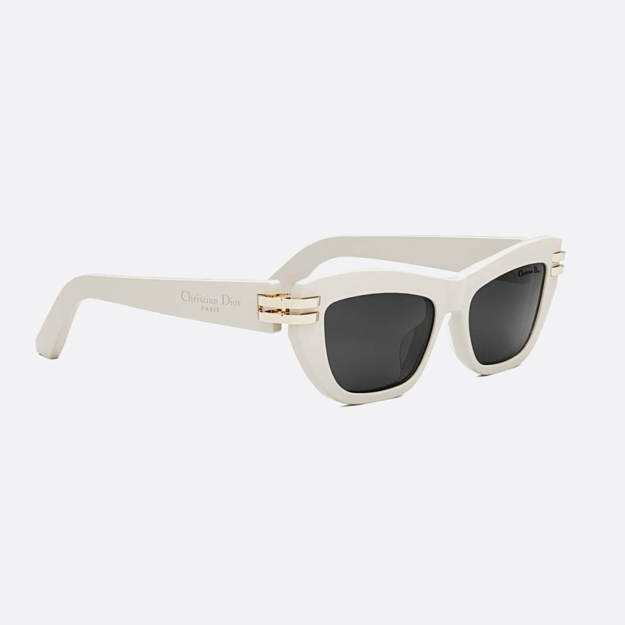 Dior 52mm Cdior B2u 95a0 White Butterfly Women Sunglasses - Additional Angle