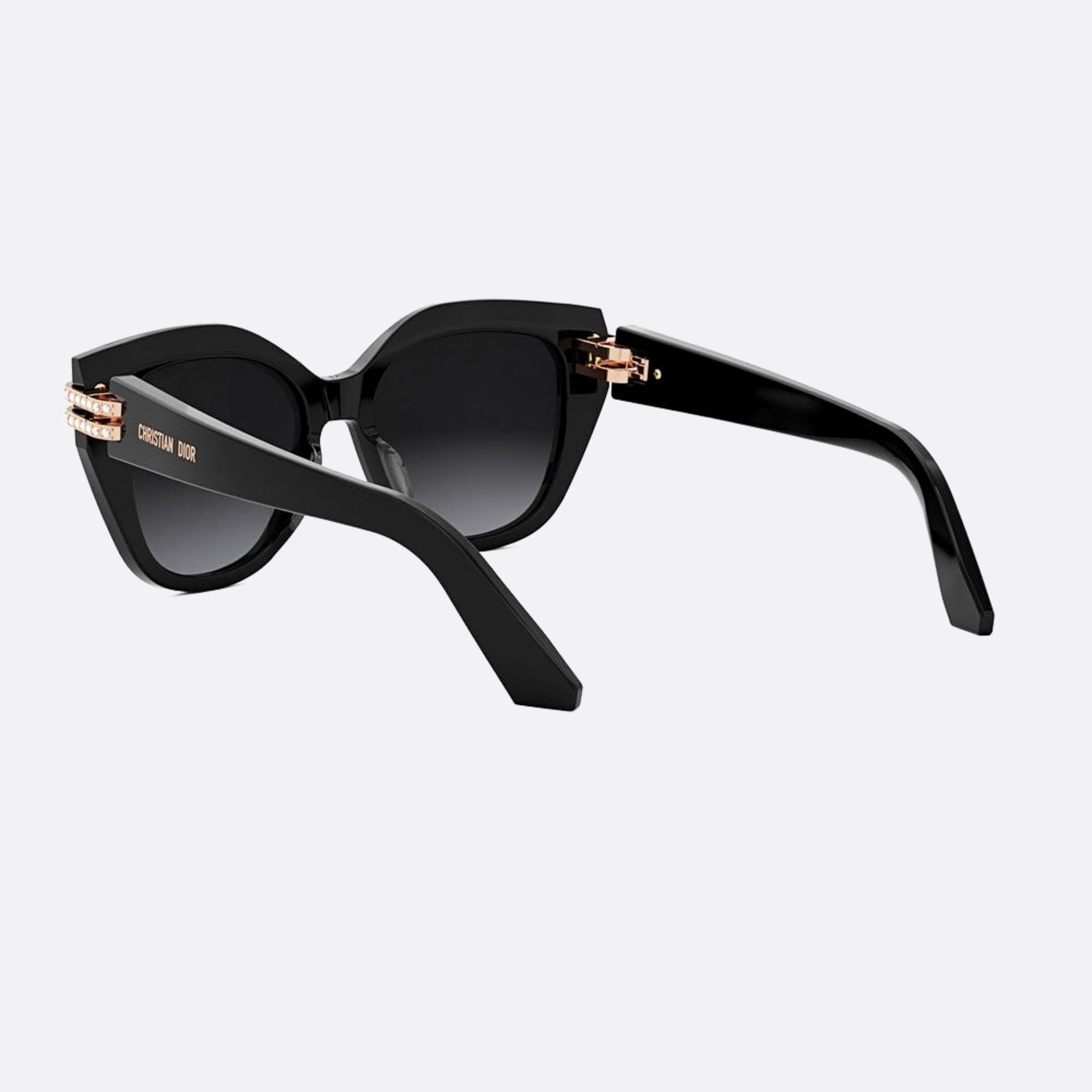 Dior 53mm Cdior B4i 10a1 Black Butterfly Women Sunglasses - Lifestyle Shot